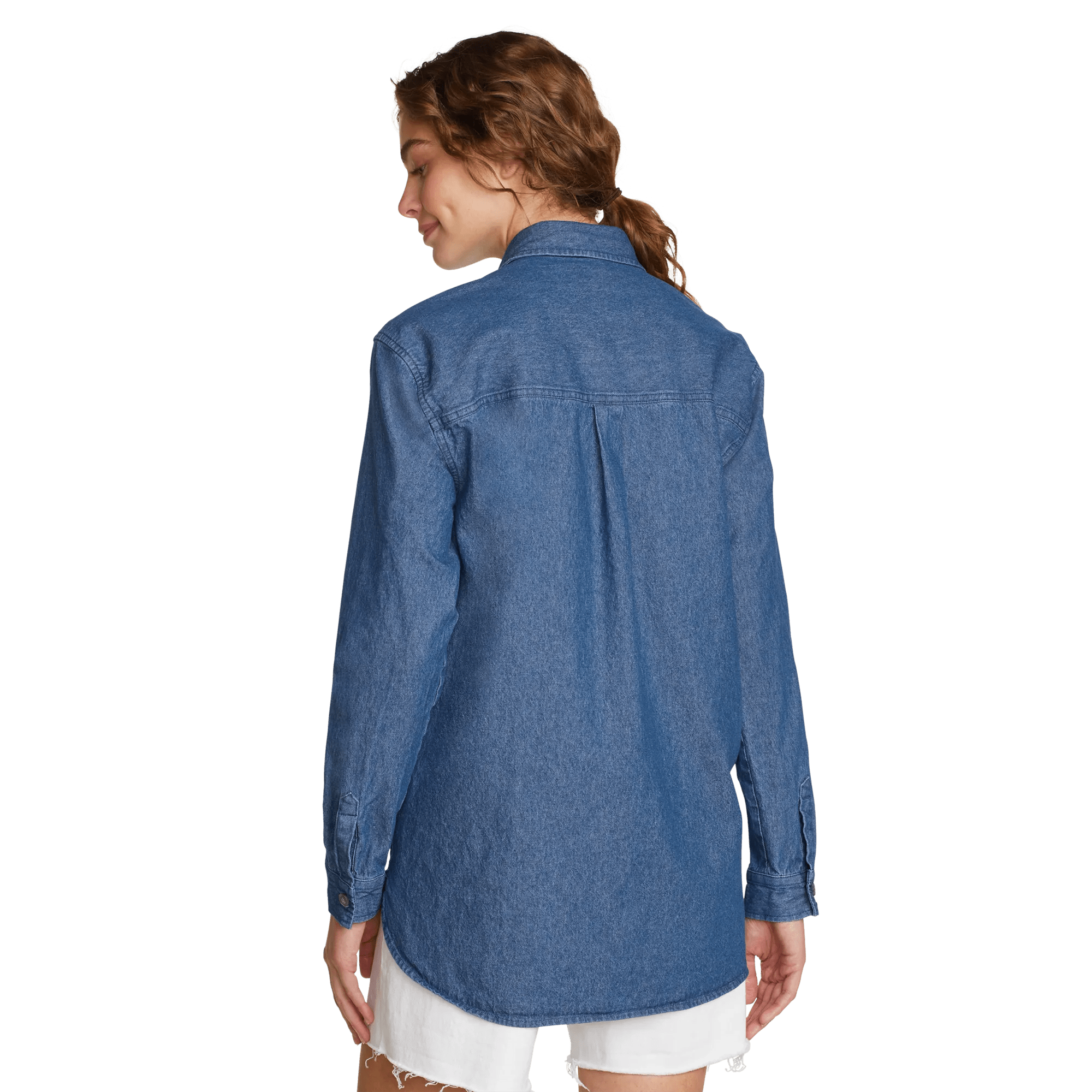 Women's Denim Overshirt - Image 2