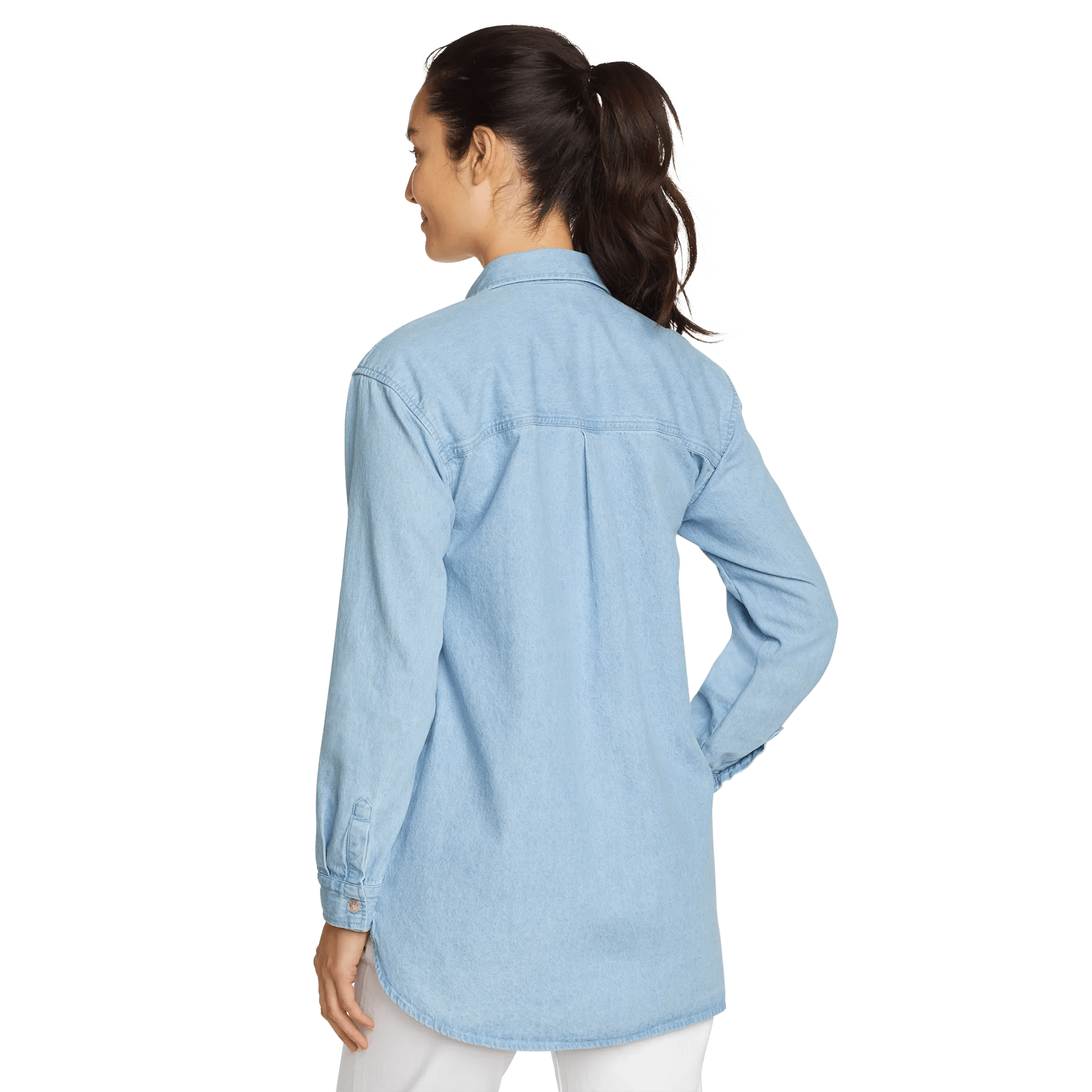 Women's Denim Overshirt - Image 2