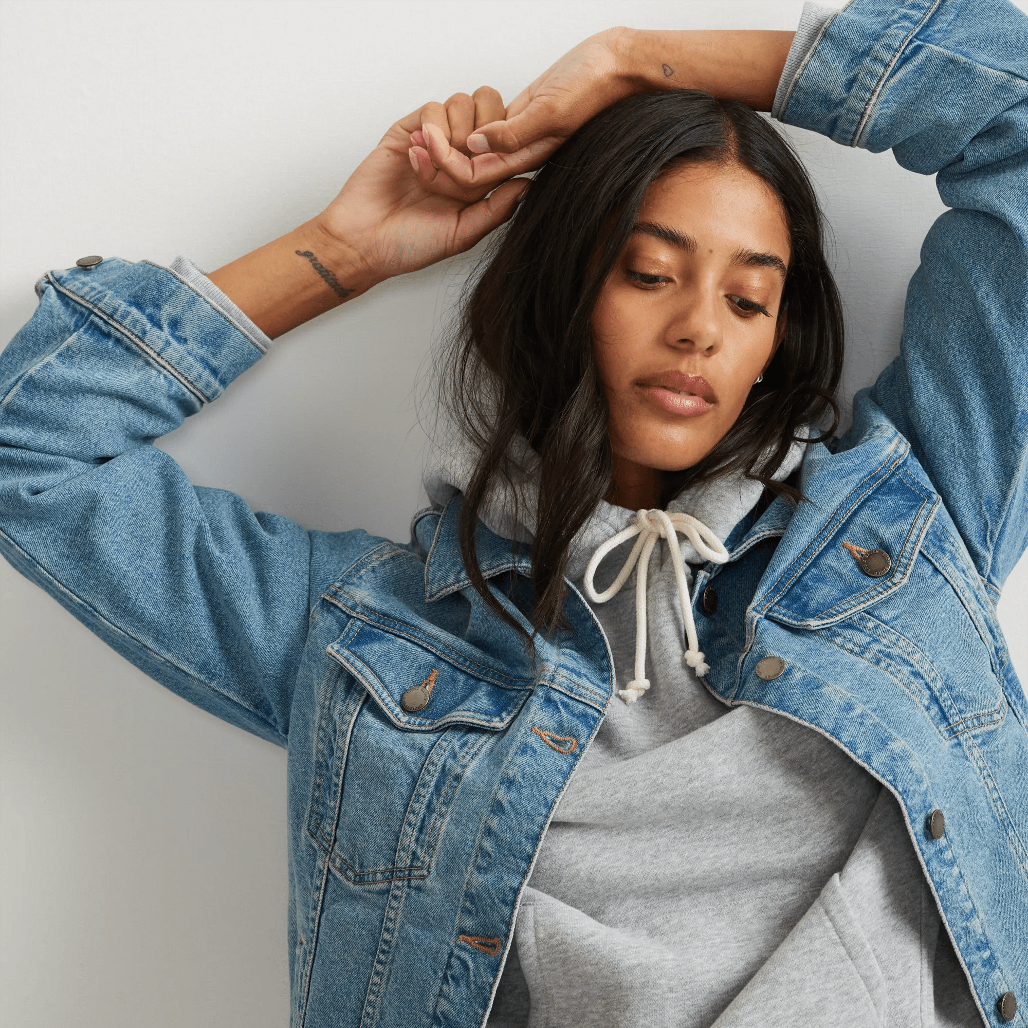 Women's Authentic Denim Jacket - Image 3