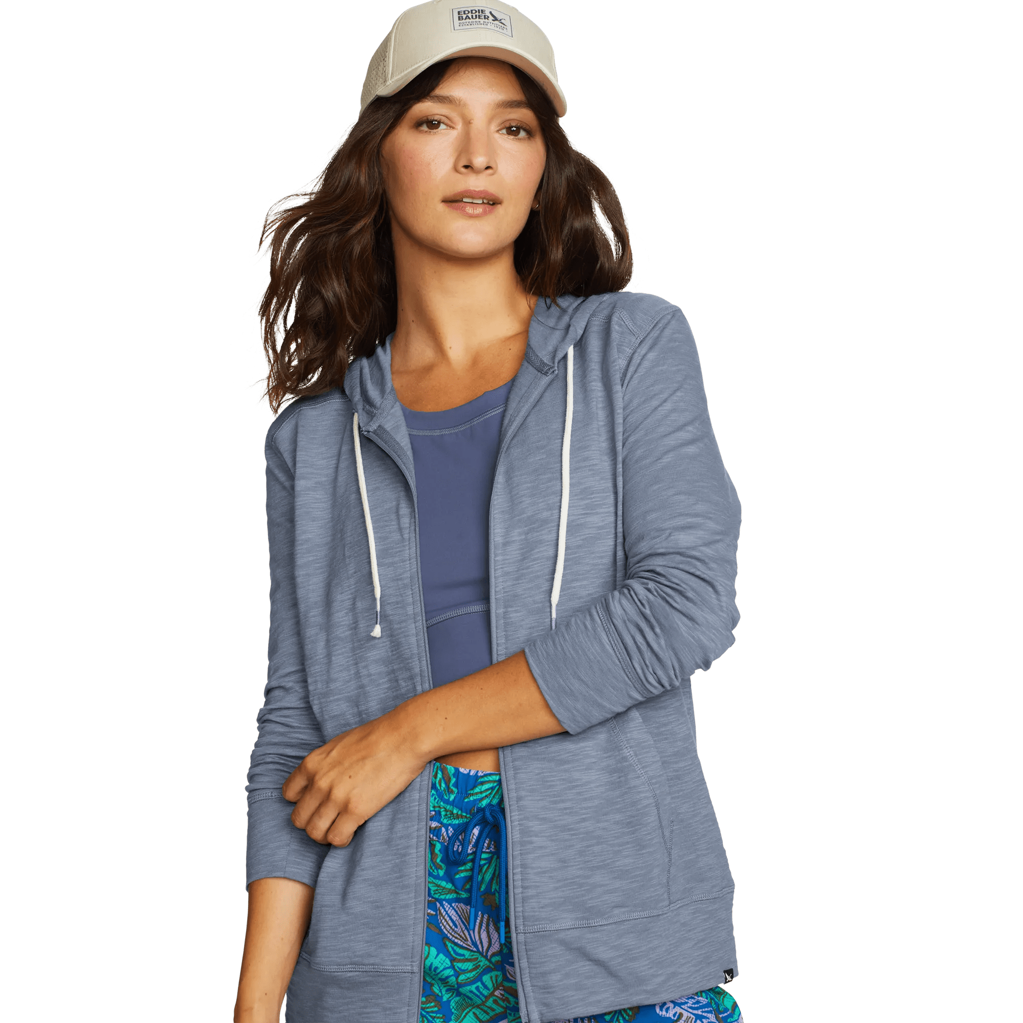 Women's Legend Wash Slub Full-Zip Hoodie - Image 3