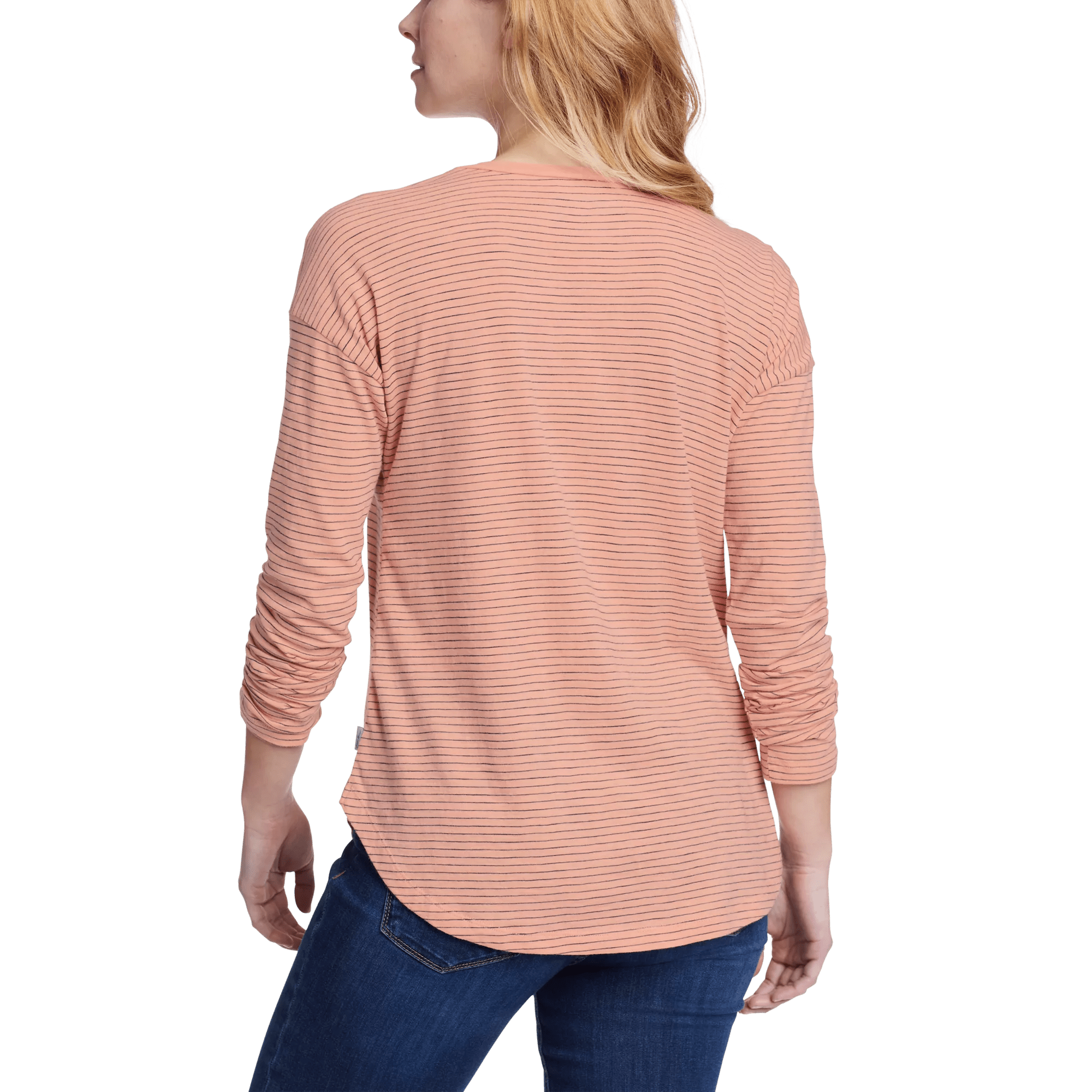 Women's Sunwashed Striped V-Neck T-Shirt - Image 2