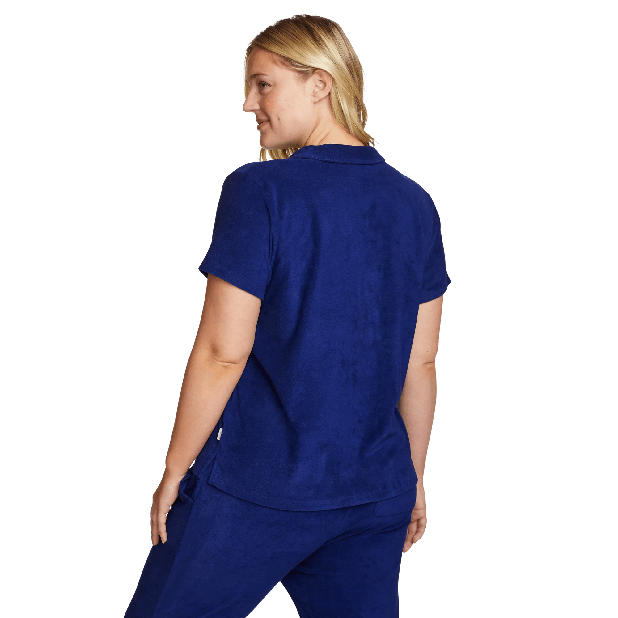Women's Beachside Terry Polo Shirt - Image 2
