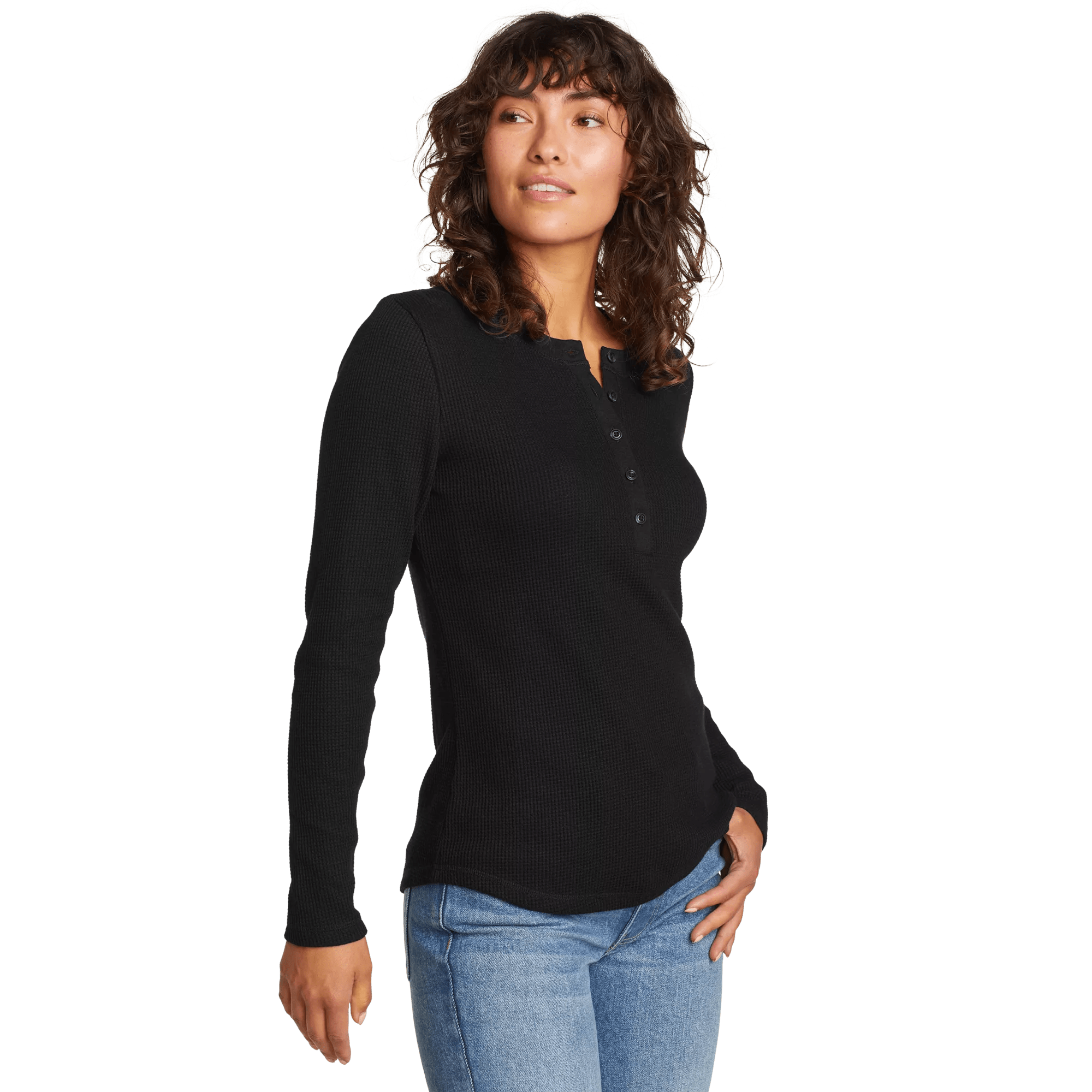 Women's Everyday Thermal Henley - Image 3