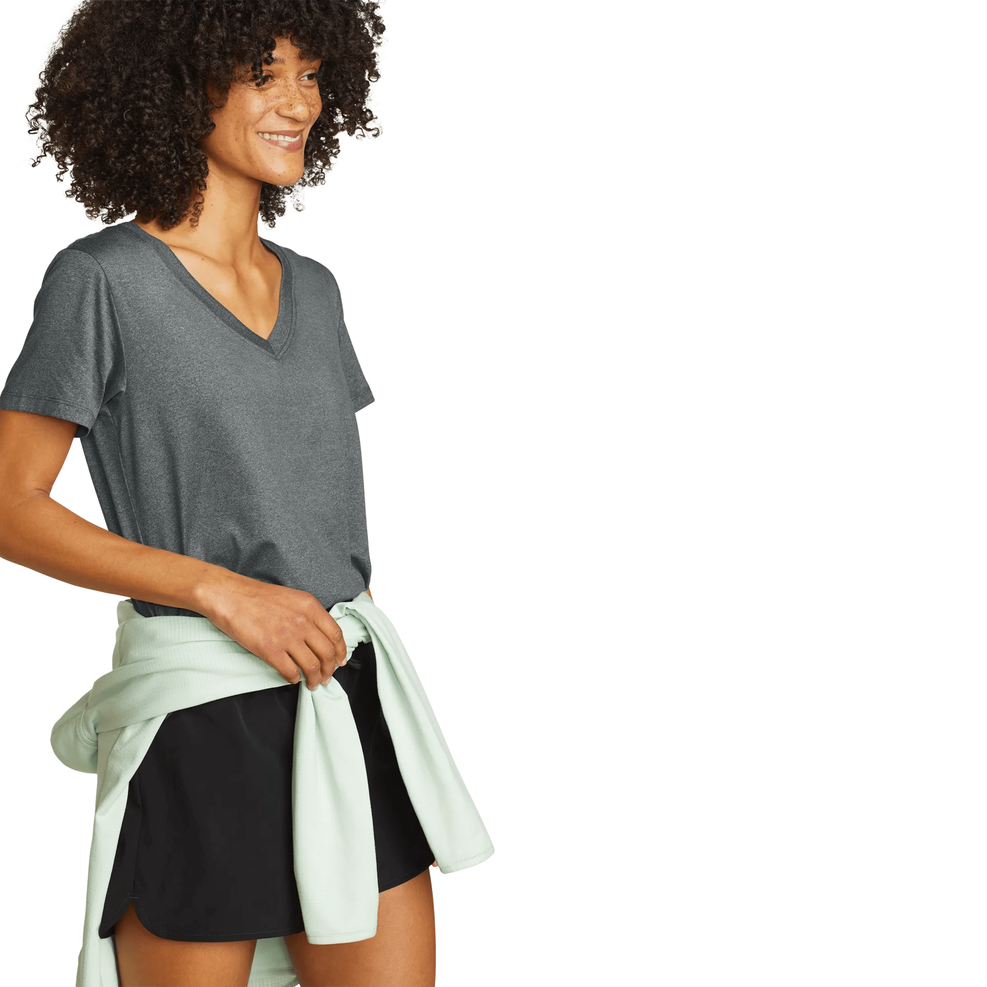 Women's Surreal Travel V-Neck T-Shirt - Image 4