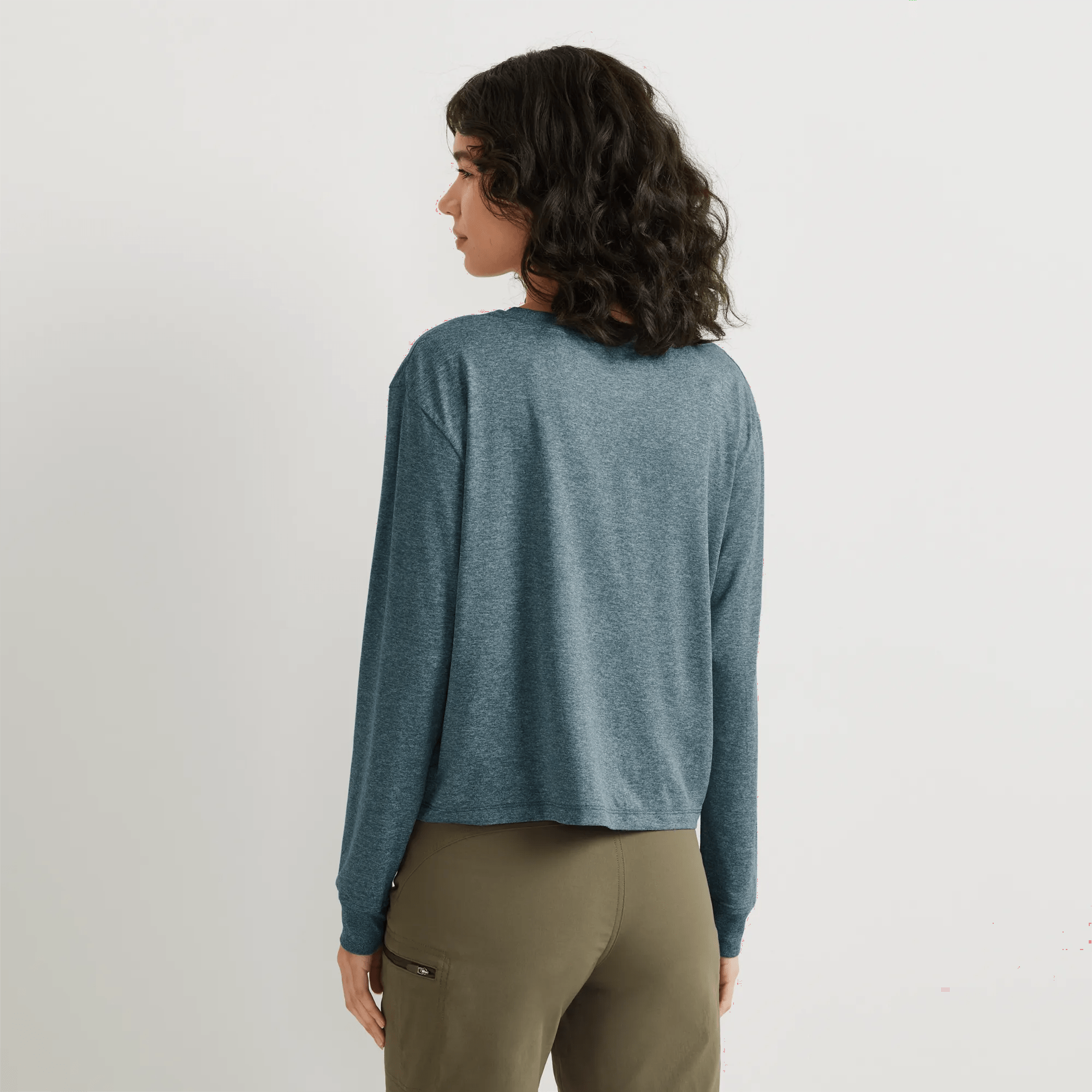 Women's Surreal Travel Long-Sleeve Shirt - Image 2