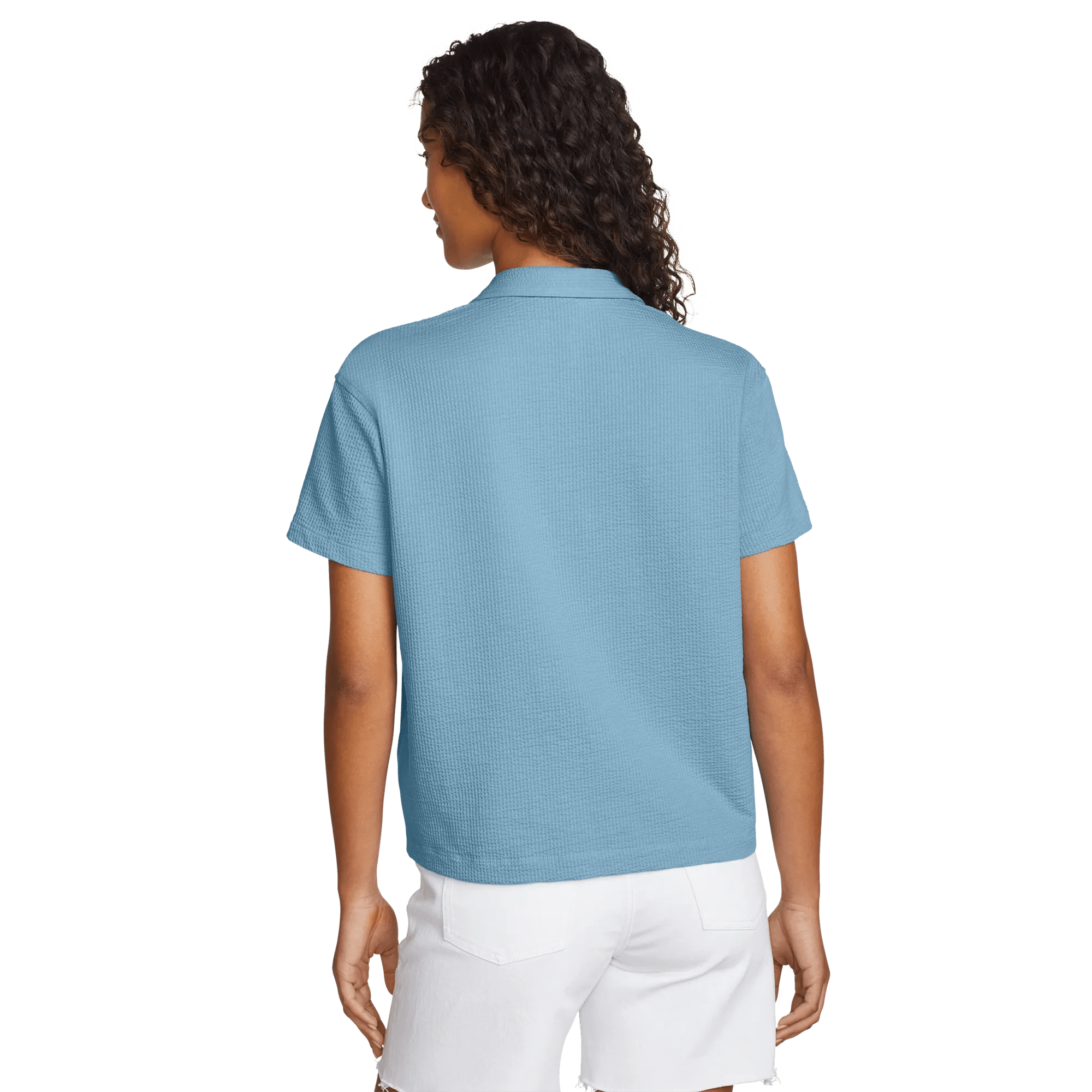 Women's Seersucker Camp Shirt - Image 2