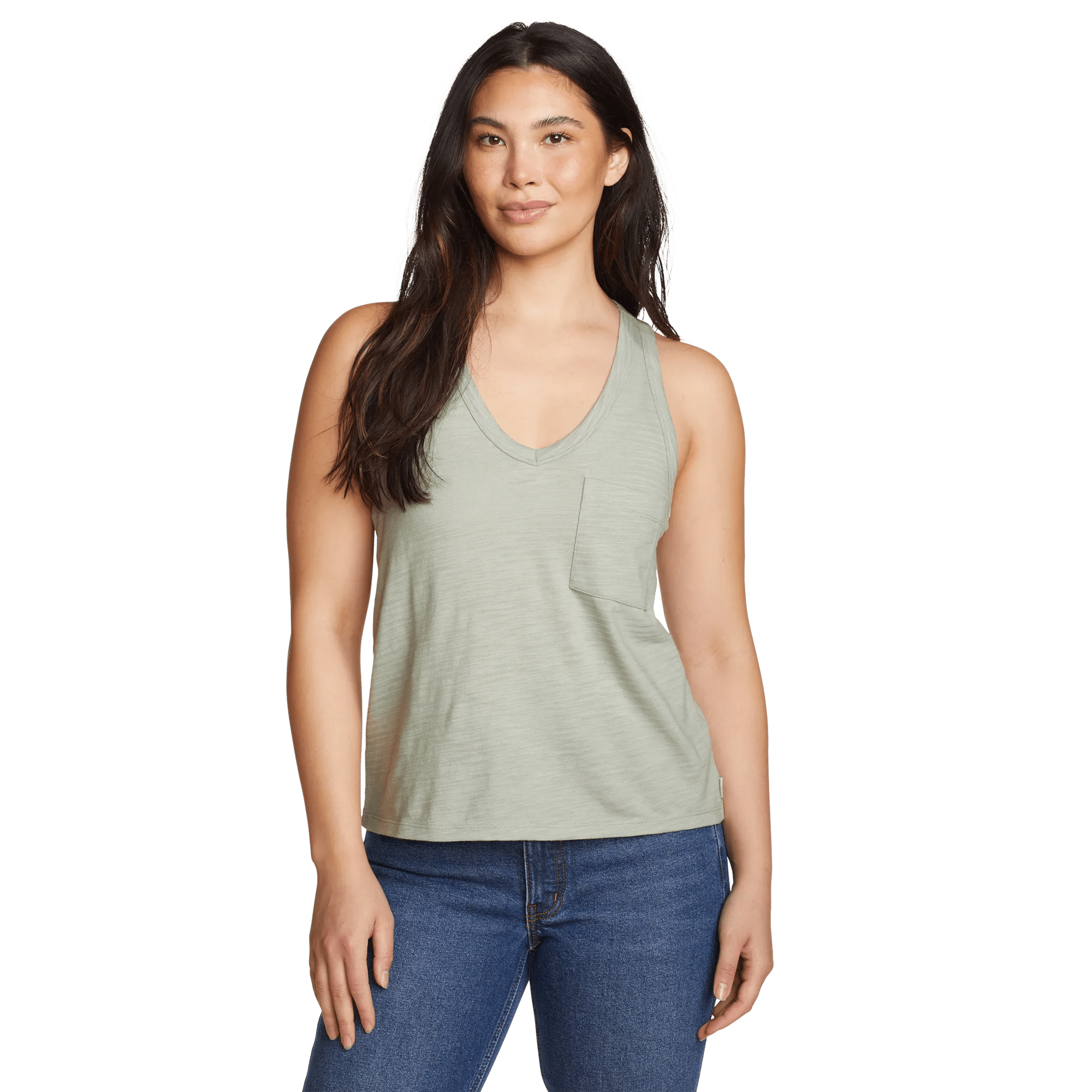 Women's Solstice Slub Pocket Tank Top - Image 3