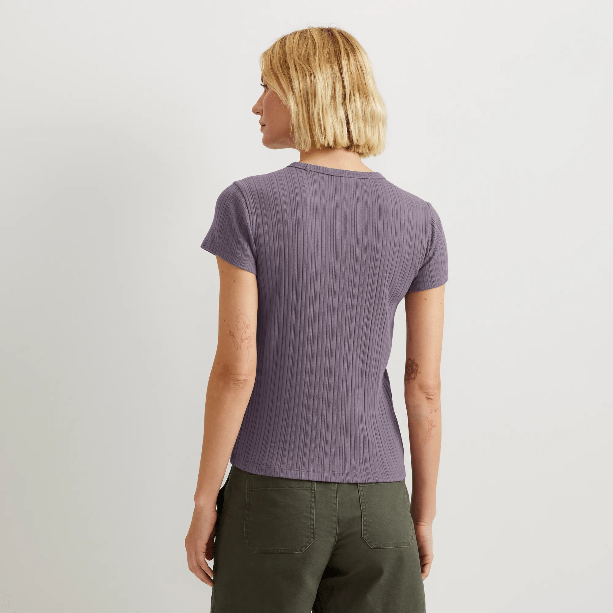 Women's Meadowood Rib Short-Sleeve T-Shirt - Image 2