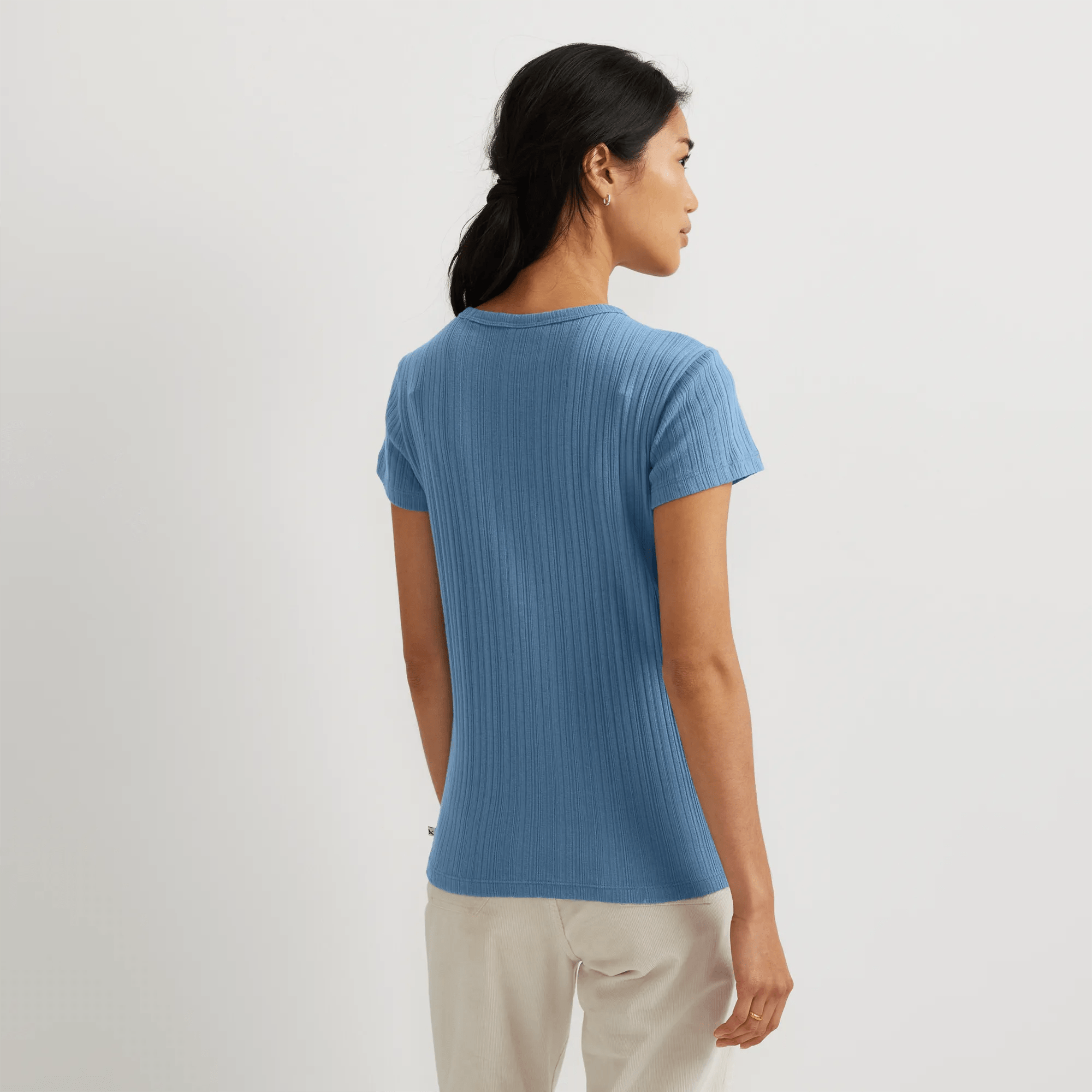 Women's Meadowood Rib Short-Sleeve T-Shirt - Image 2