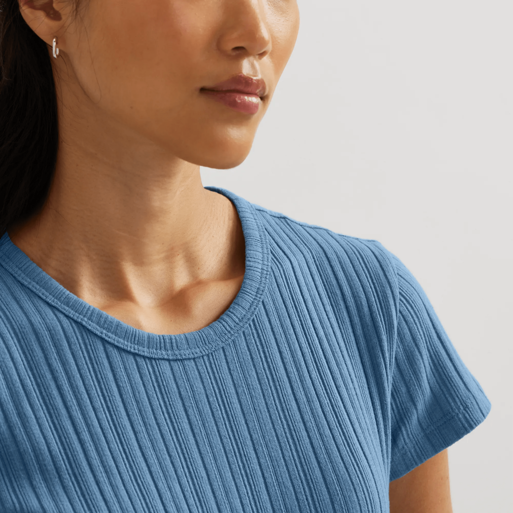 Women's Meadowood Rib Short-Sleeve T-Shirt - Image 3