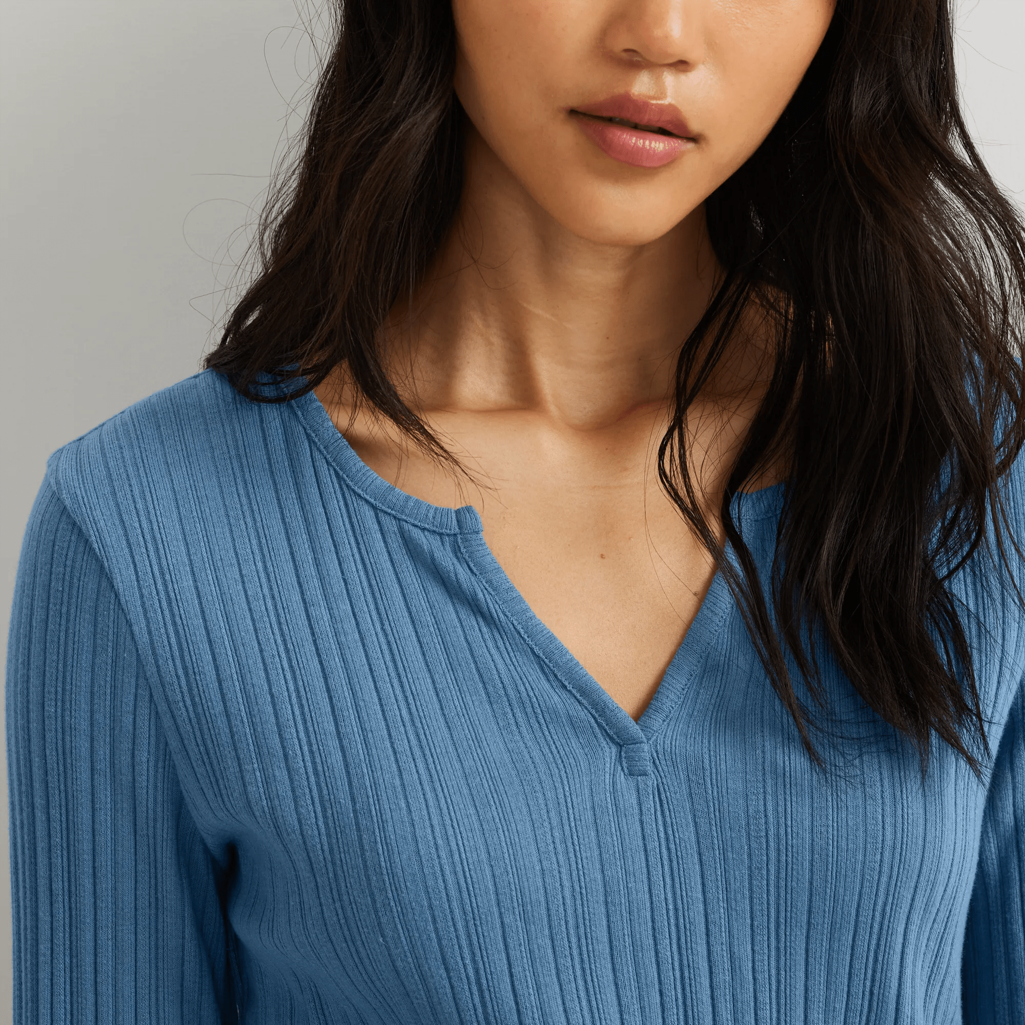 Women's Meadowood Rib Long-Sleeve T-Shirt - Image 3