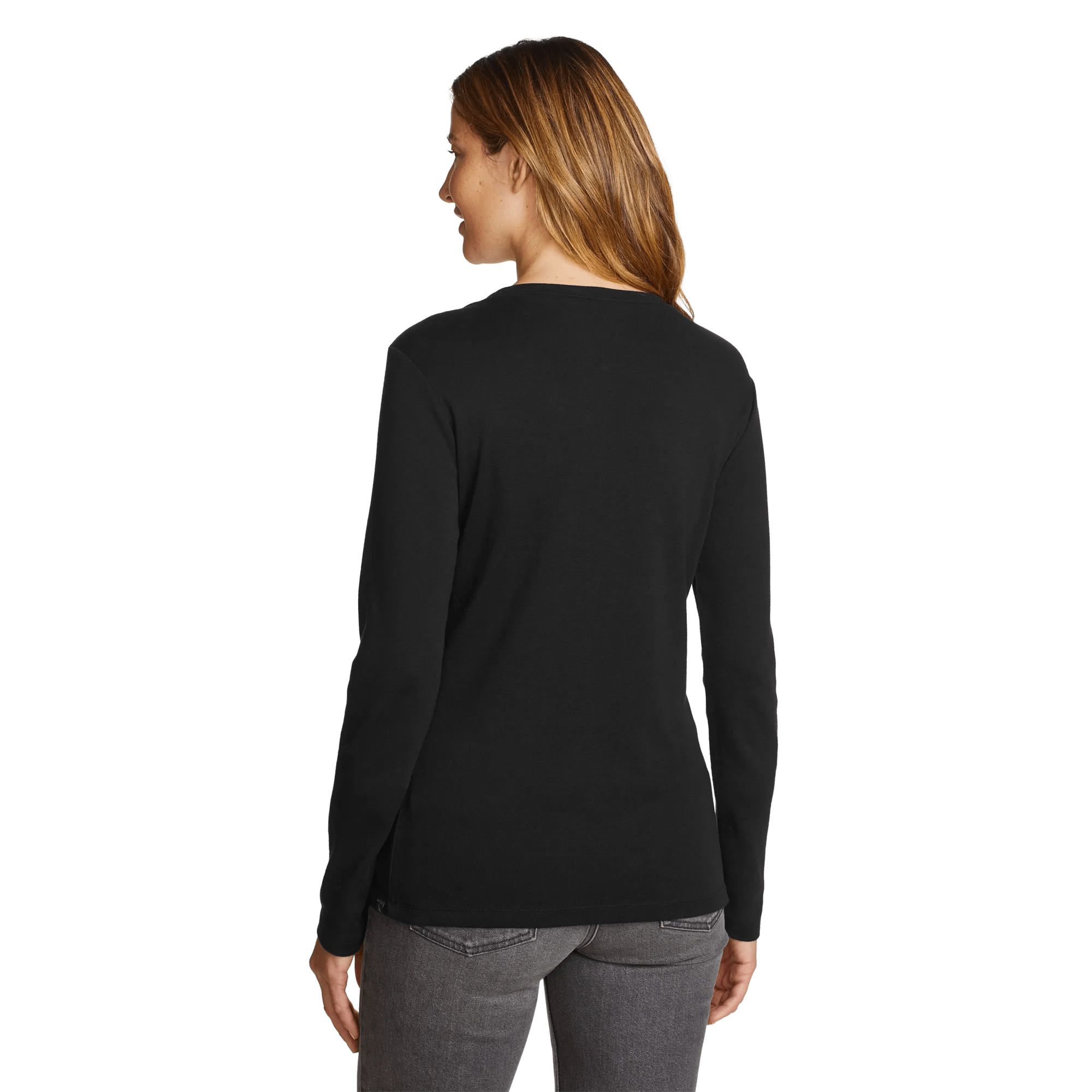 Women's Favorite Long-Sleeve Crewneck T-Shirt - Image 2