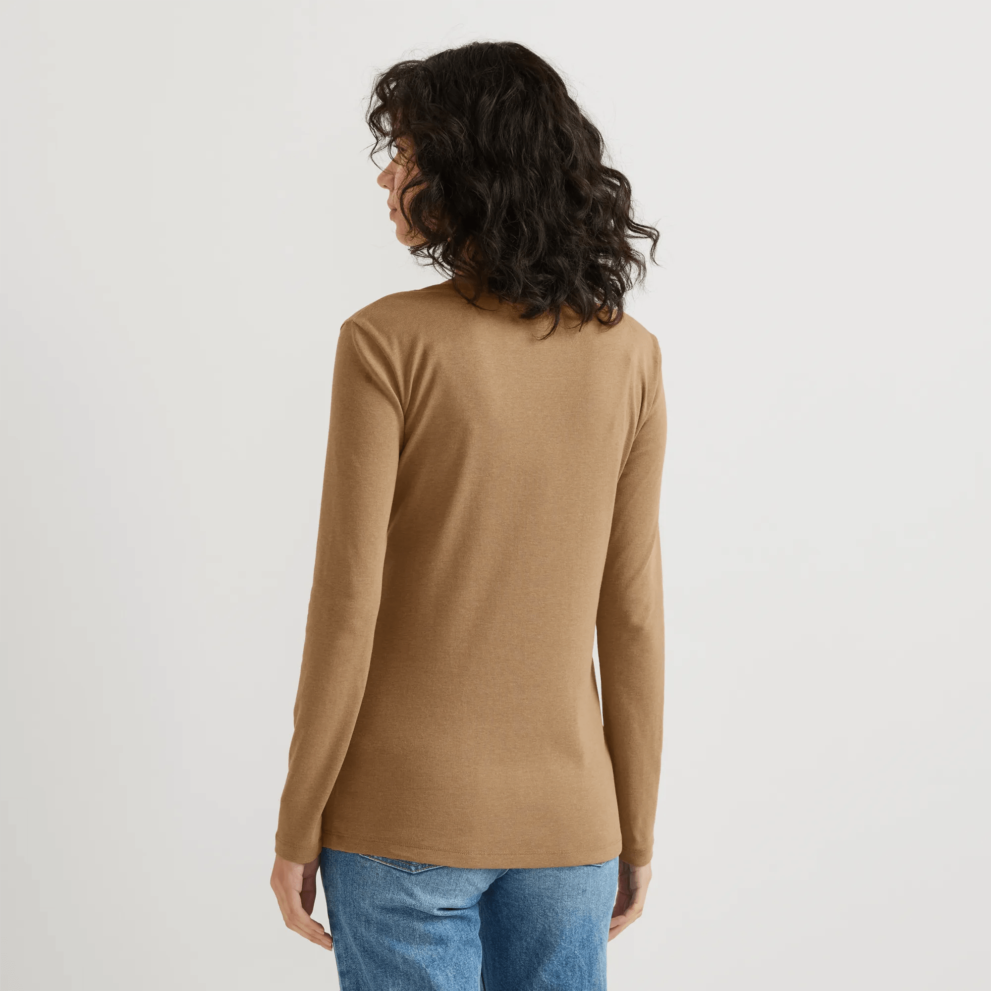 Women's Favorite Long-Sleeve V-Neck T-Shirt - Image 2
