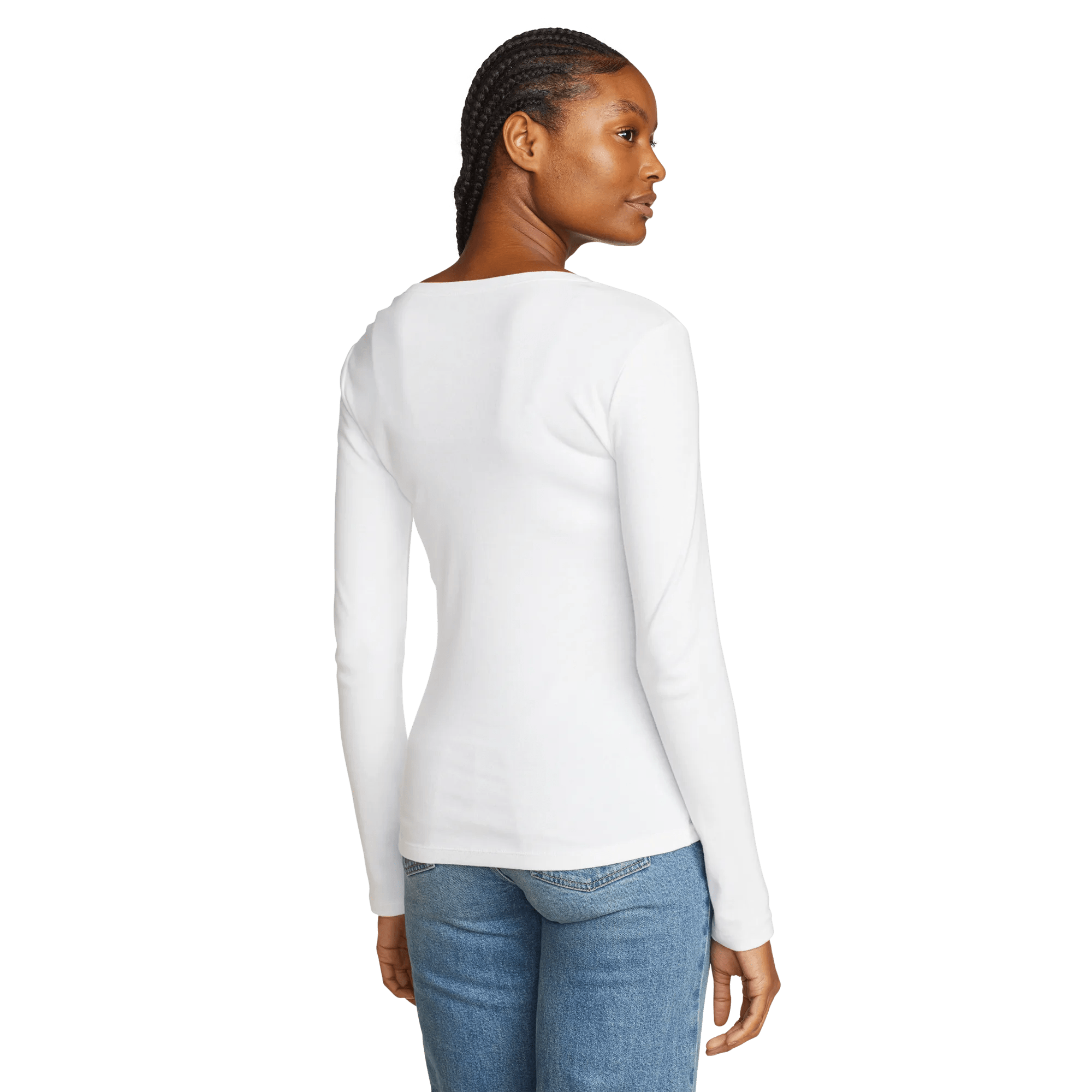 Women's Favorite Long-Sleeve V-Neck T-Shirt - Image 2