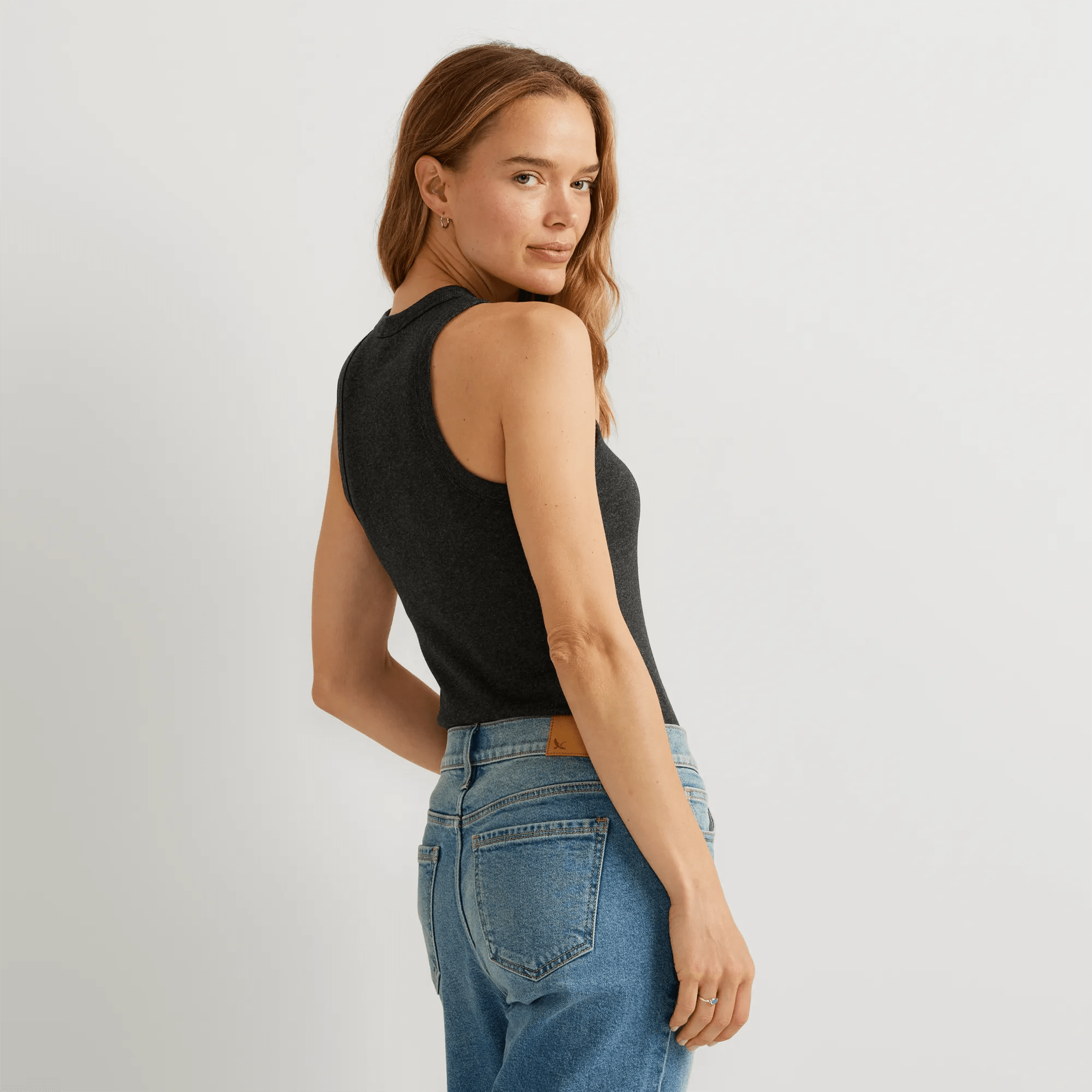 Women's Essential Ribbed Tank - Image 2