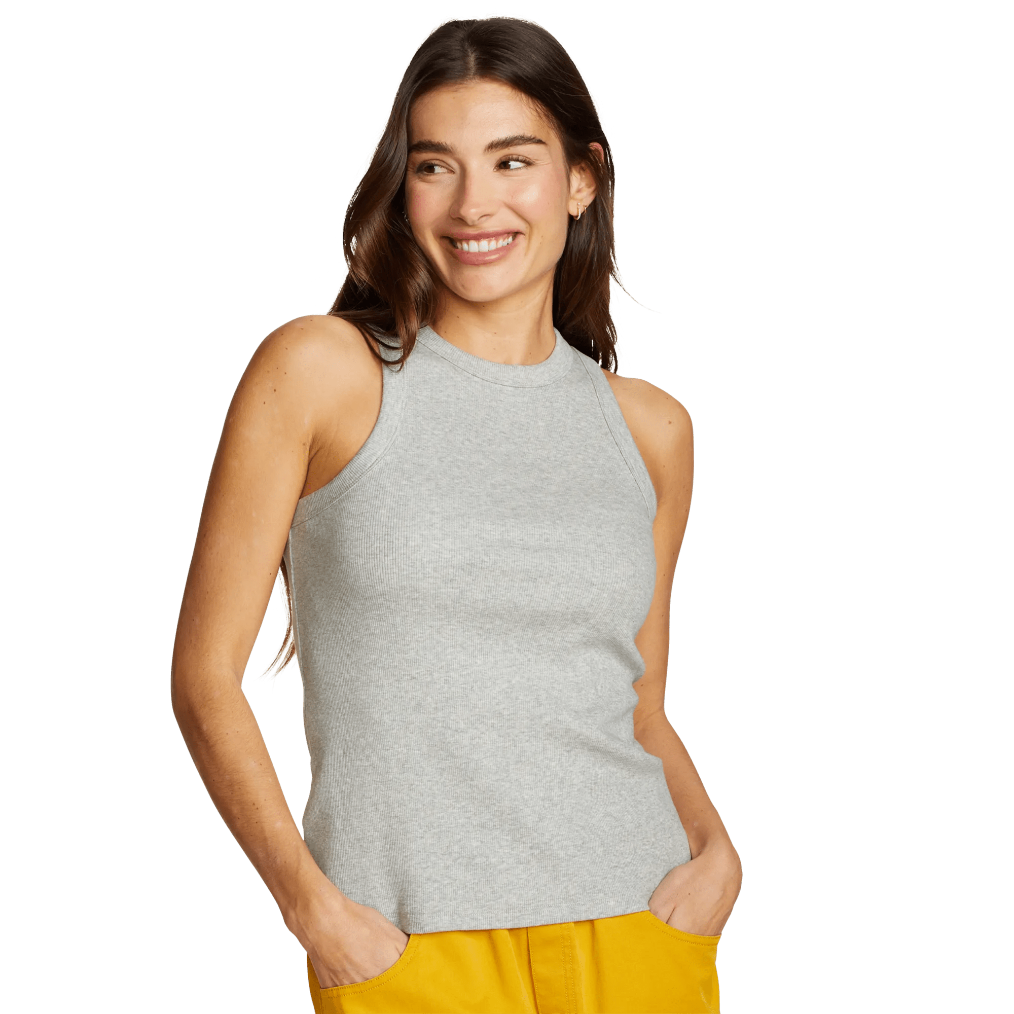 Women's Essential Ribbed Tank - Image 3