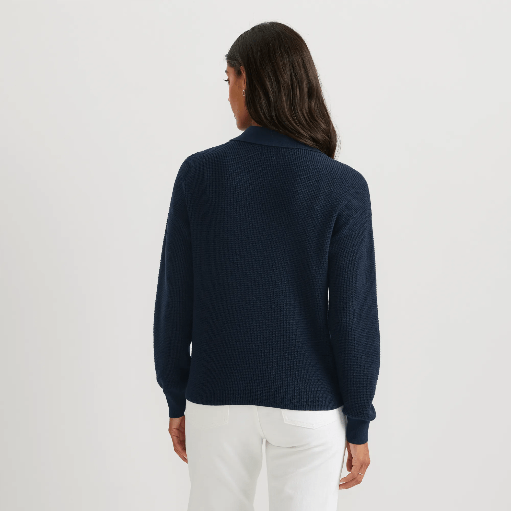 Women's Signature Johnny Collar Sweater - Image 2