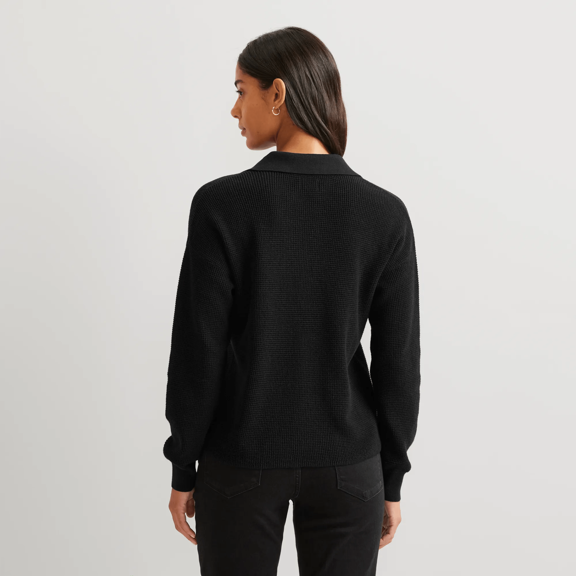 Women's Signature Johnny Collar Sweater - Image 2