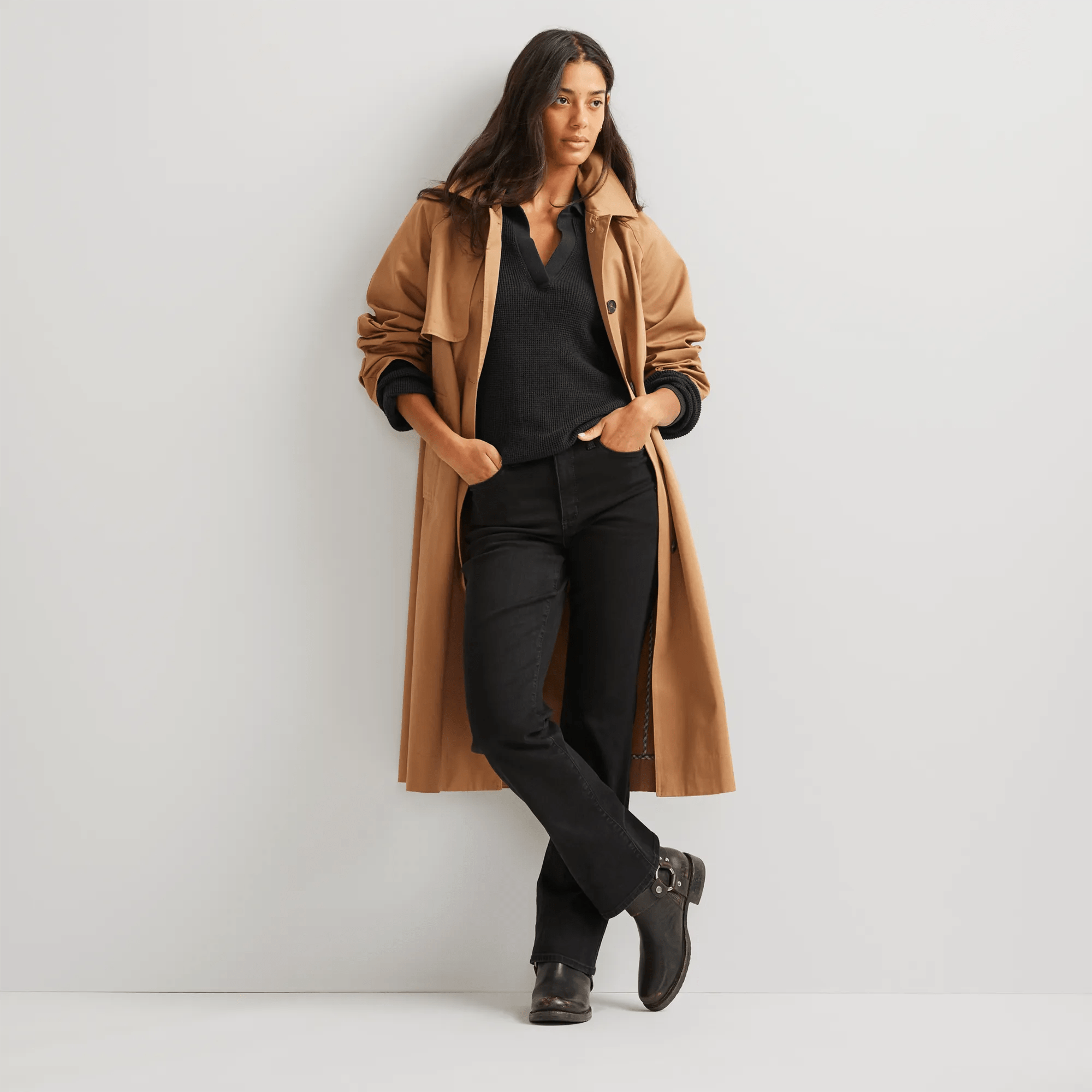 Women's Signature Johnny Collar Sweater - Image 4