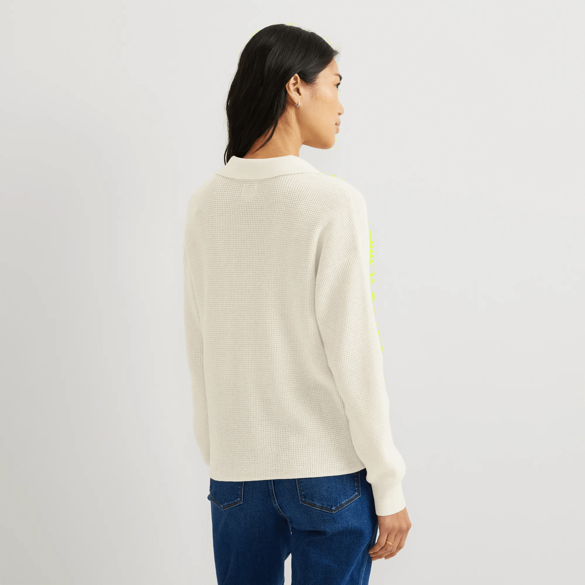 Women's Signature Johnny Collar Sweater - Image 2