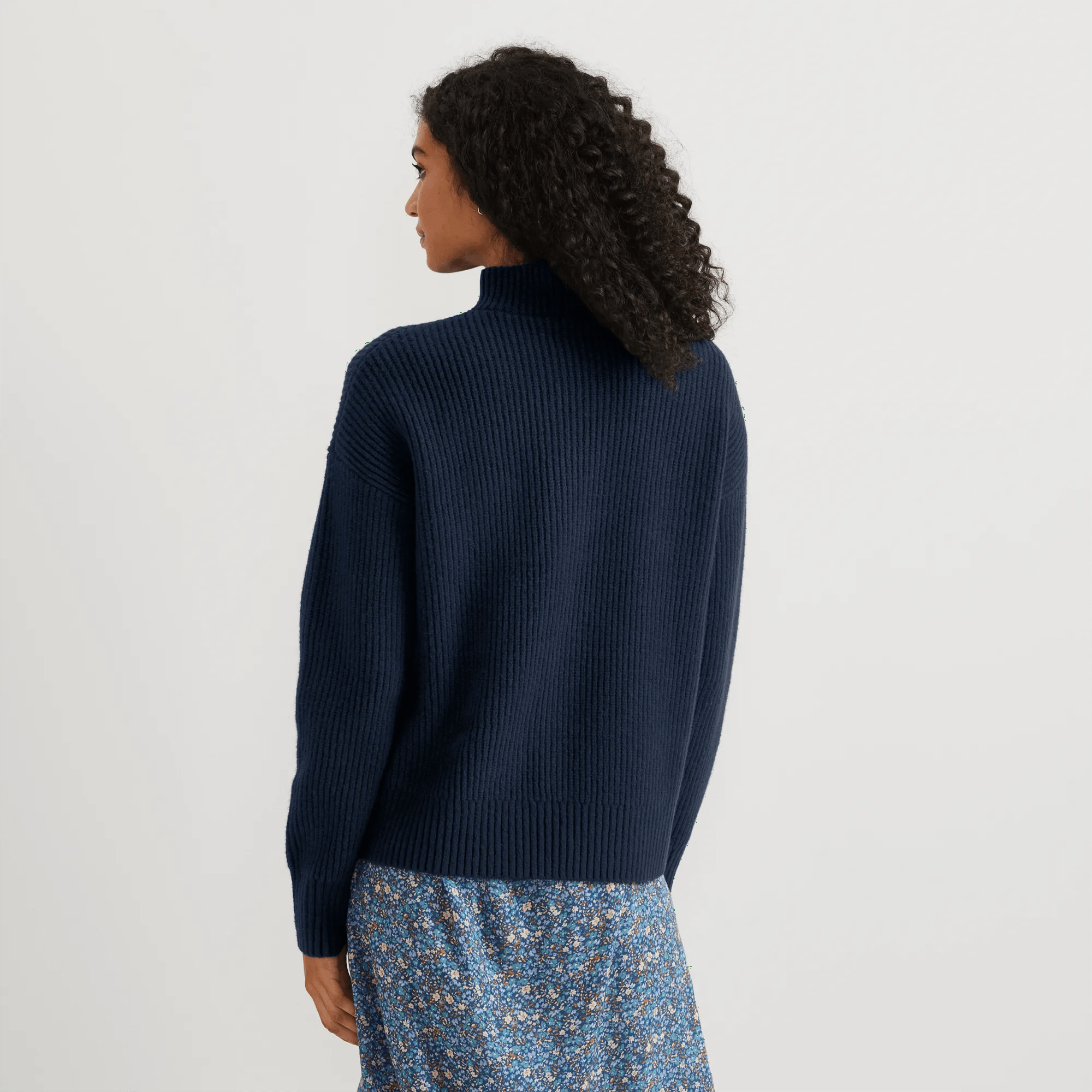 Women's Alpine Route Scrunch Neck Sweater - Image 2
