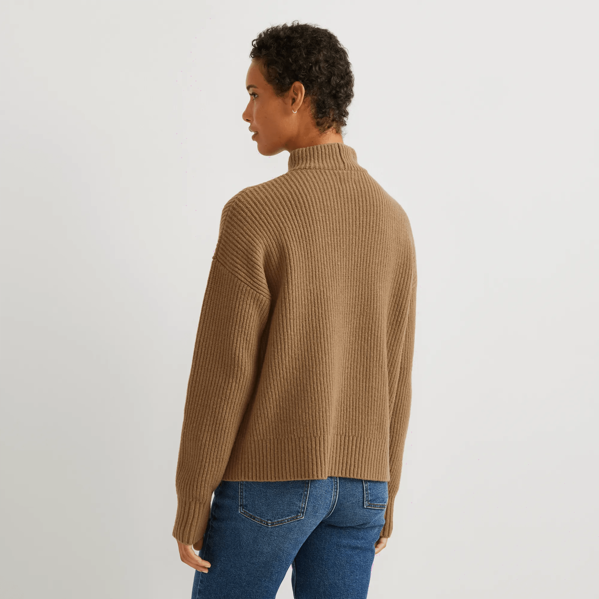 Women's Alpine Route Scrunch Neck Sweater - Image 2