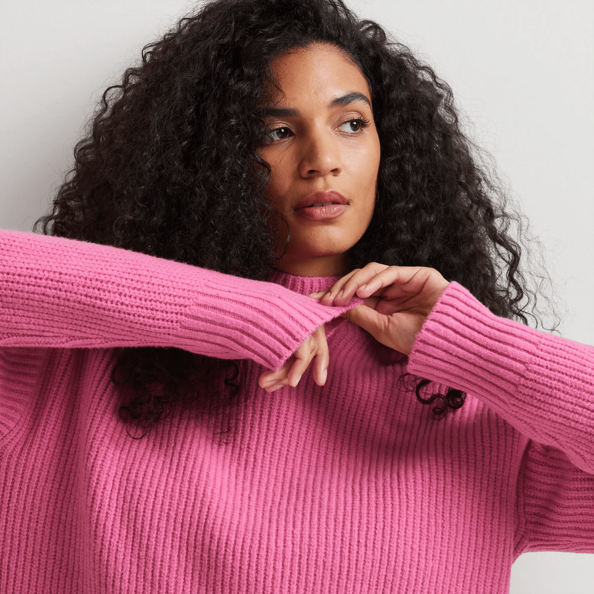 Women's Alpine Route Scrunch Neck Sweater - Image 3