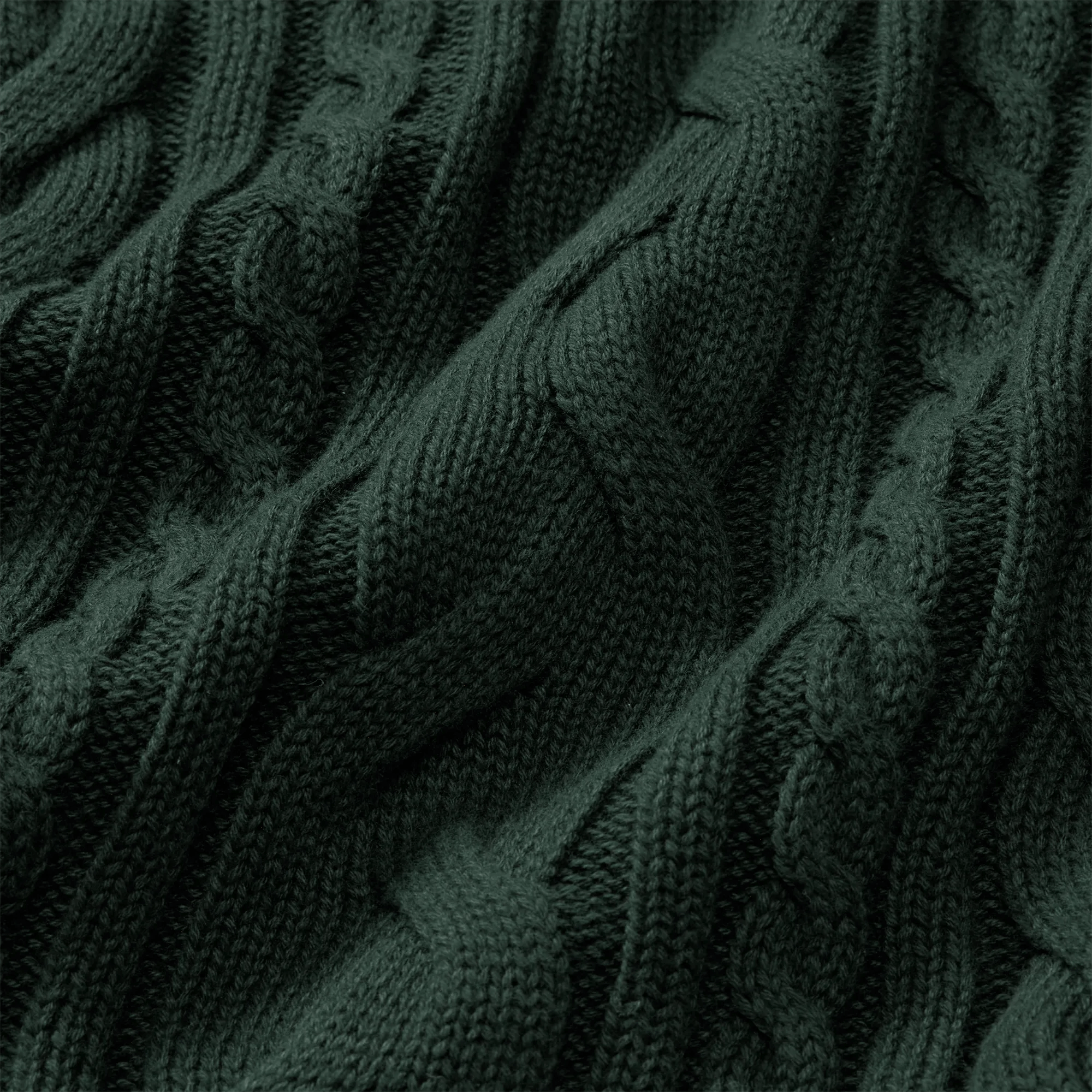 Women's Classic Cable Crew Sweater - Image 4