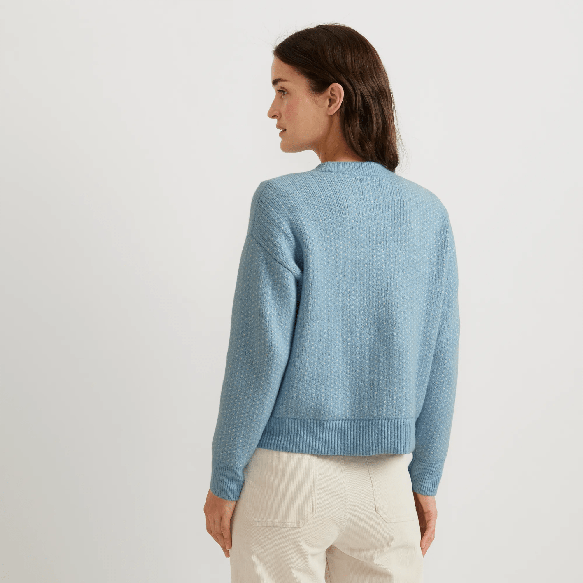 Women's Good Cheer Crewneck Sweater - Bird's Eye - Image 2