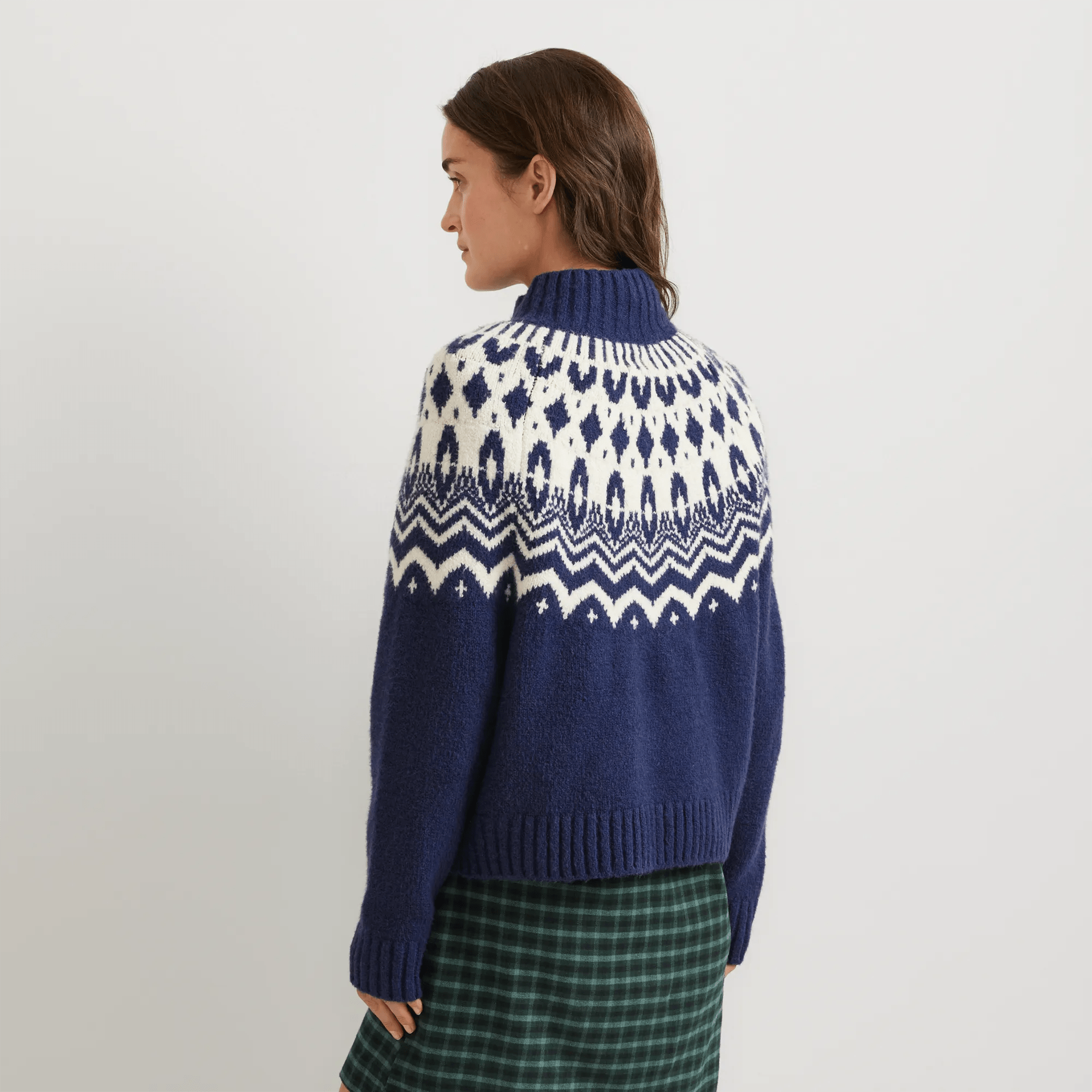 Women's Warm Tidings Mock Neck Sweater - Image 2