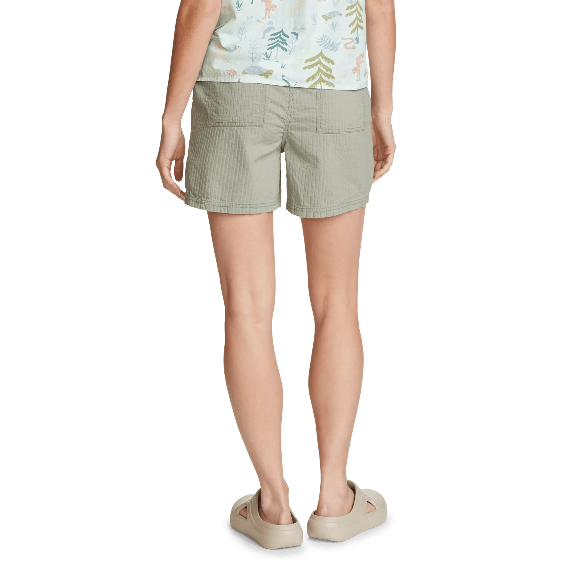 Women's Dobby Stripe Shorts - Image 2