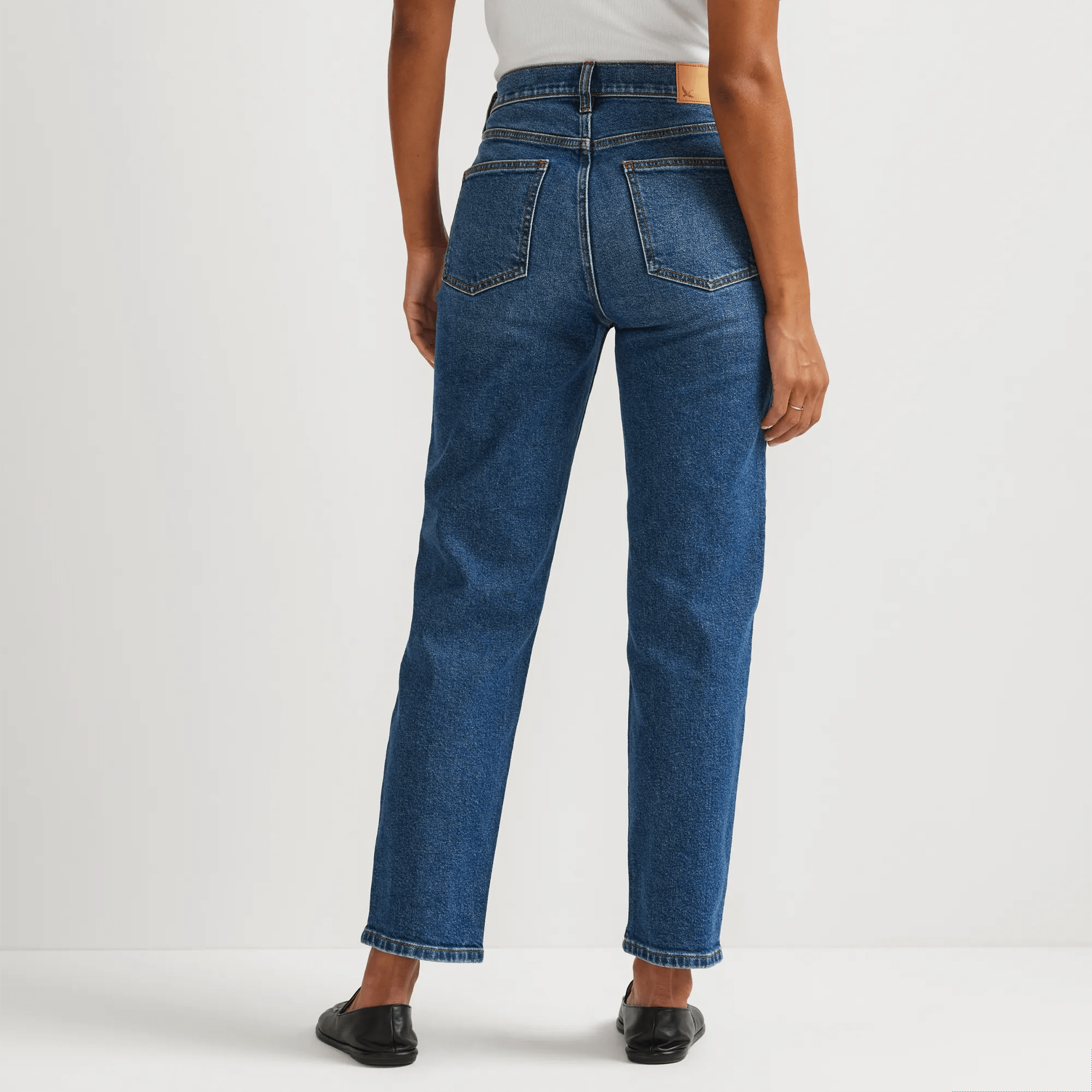 Women's Authentic High-Rise Straight Leg Jeans - Image 2