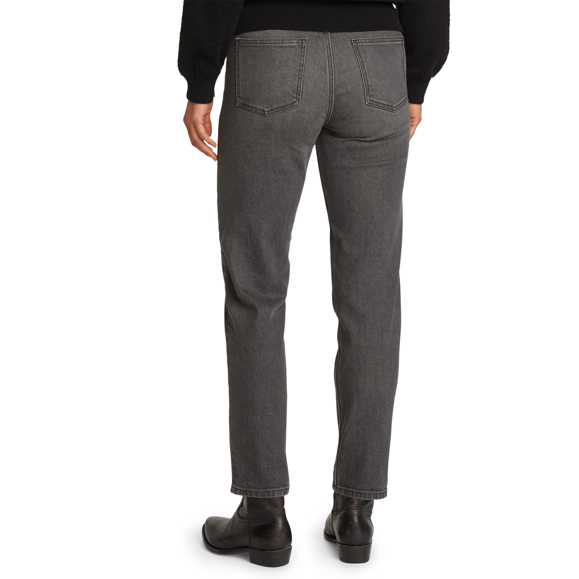 Women's Authentic High-Rise Straight Leg Jeans - Image 2