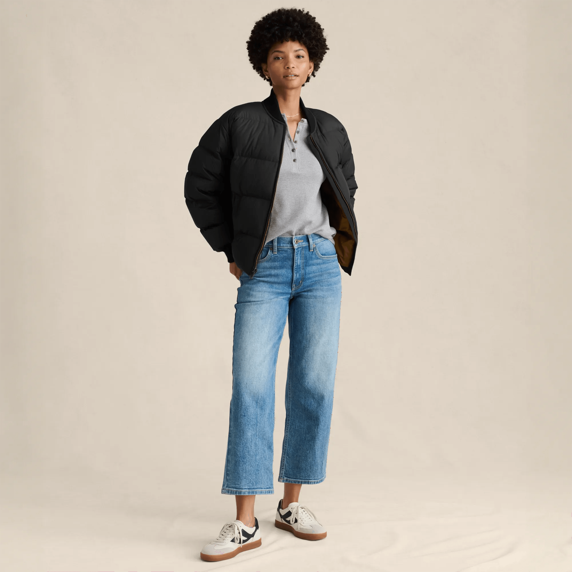 Women's Authentic Everyday High-Rise Cropped Jeans - Image 4