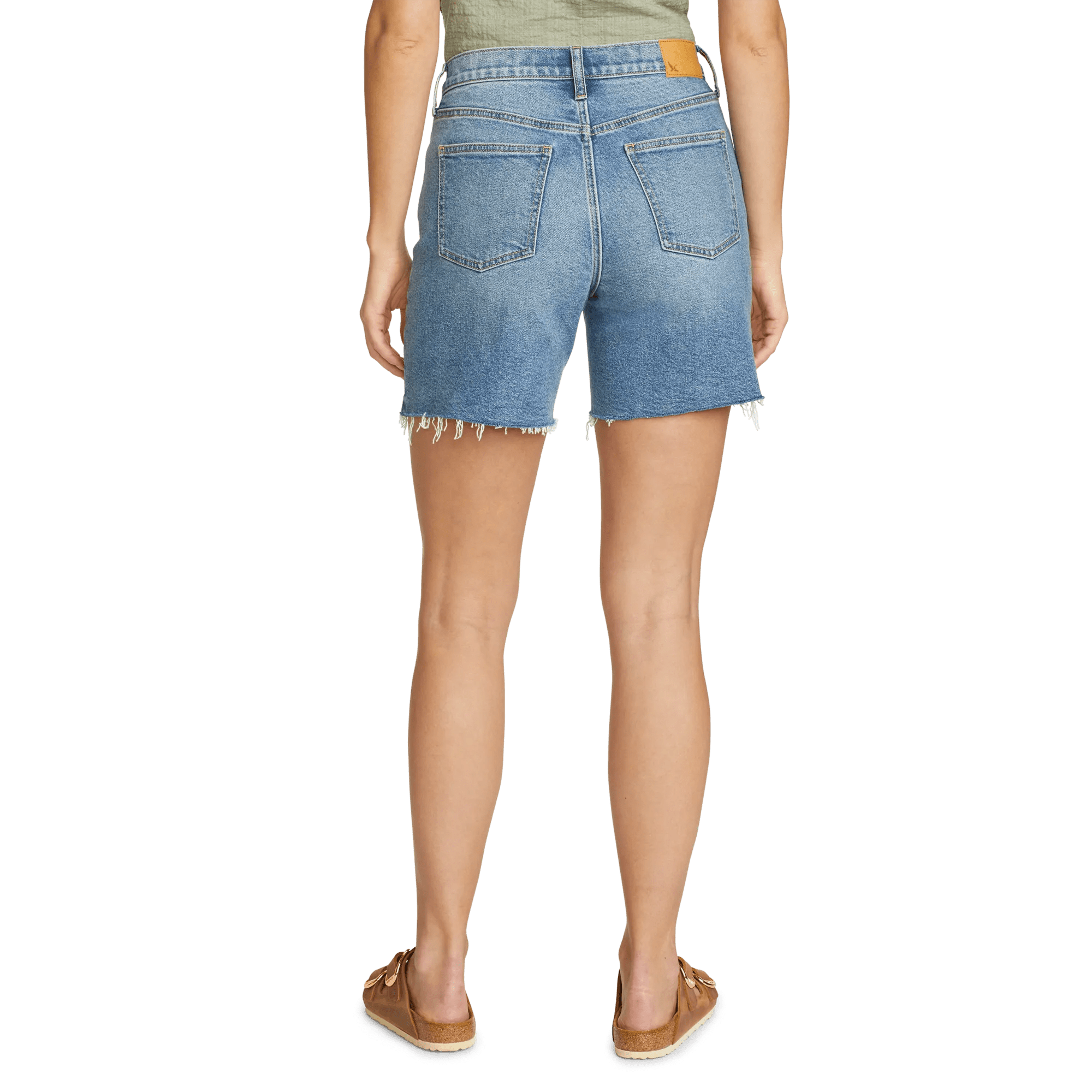 Women's Authentic High-Rise Denim Shorts - Classic Fit - Image 2