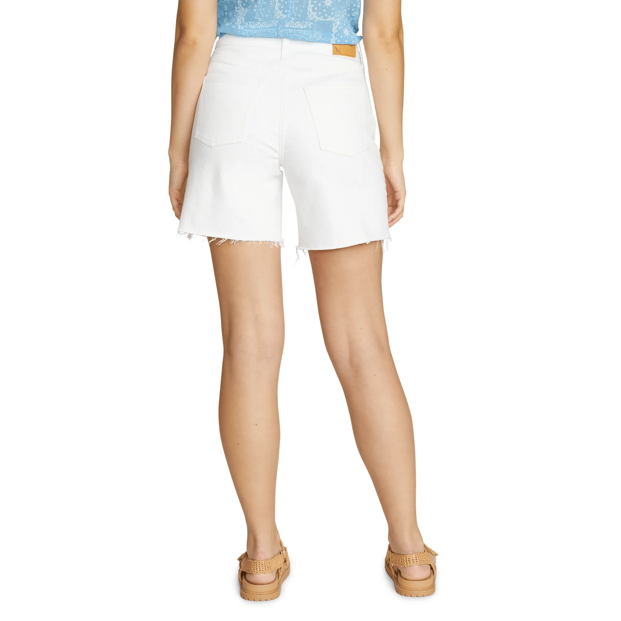 Women's Authentic High-Rise Denim Shorts - Classic Fit - Image 2
