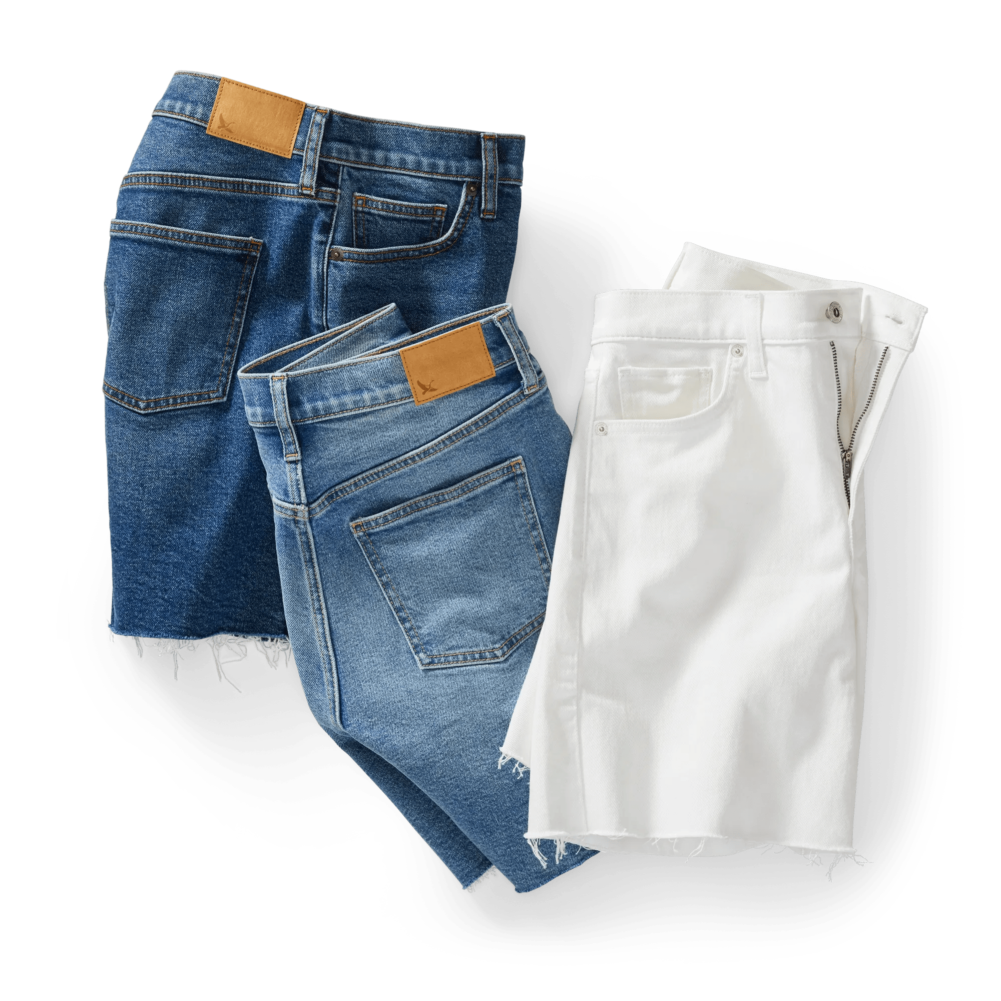 Women's Authentic High-Rise Denim Shorts - Classic Fit - Image 3