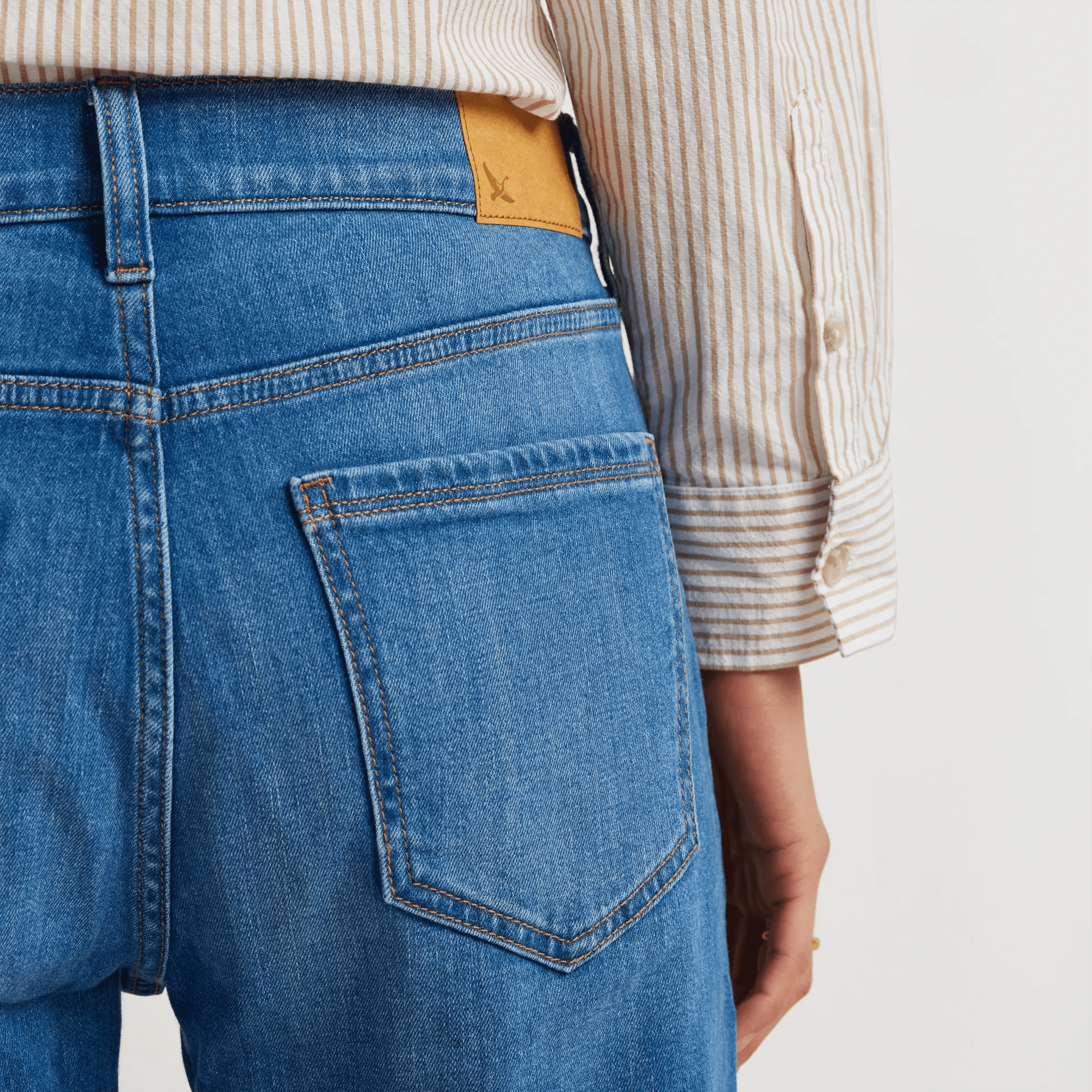 Women's Boyfriend Mid-Rise Slim Fit Jeans - Image 4