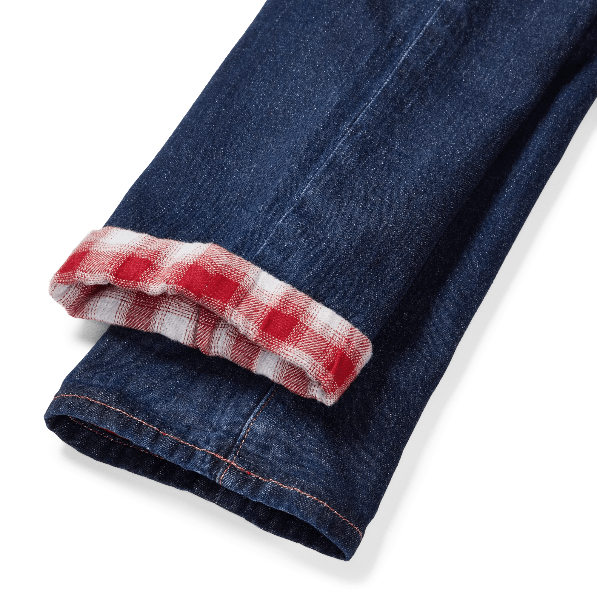 Women's Boyfriend Flannel-Lined Straight Leg Jeans - Image 3