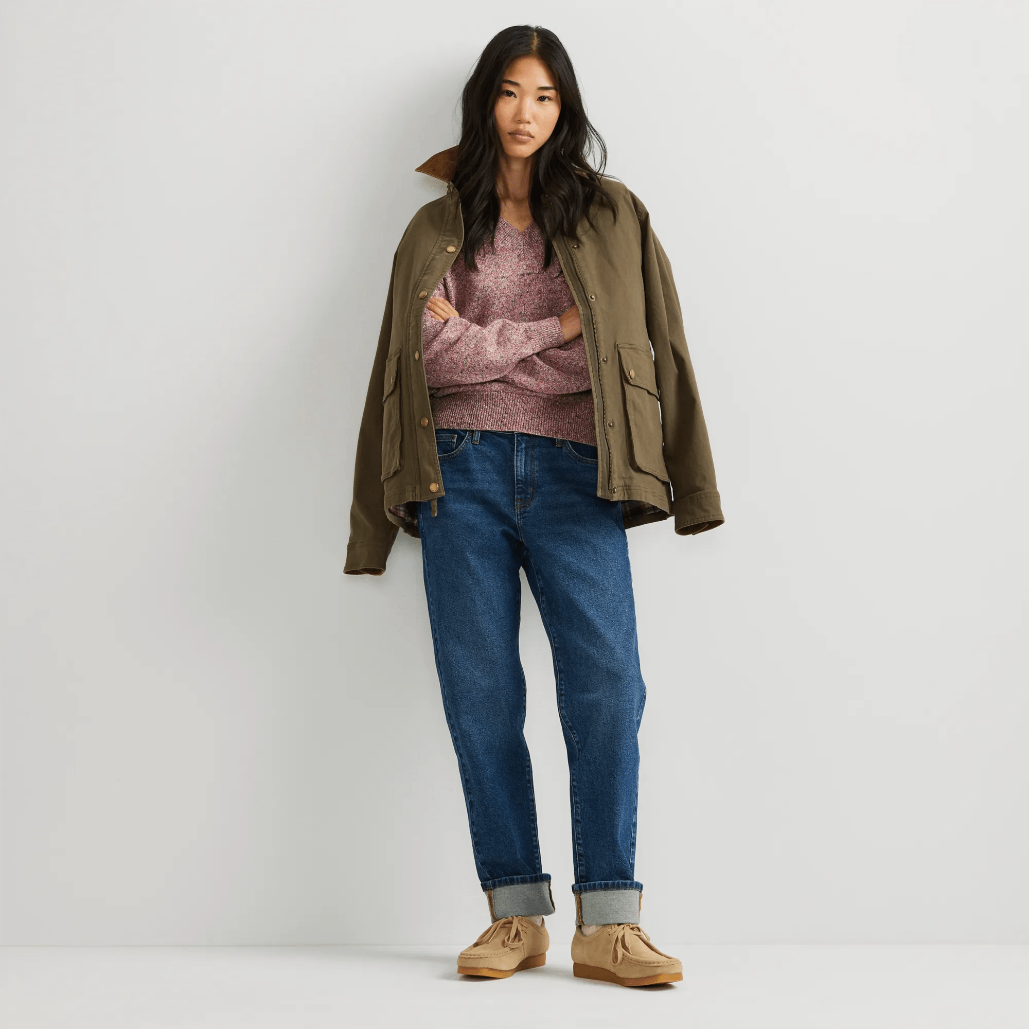 Women's Authentic 90s Boyfriend Relaxed Fit Jeans - Image 5