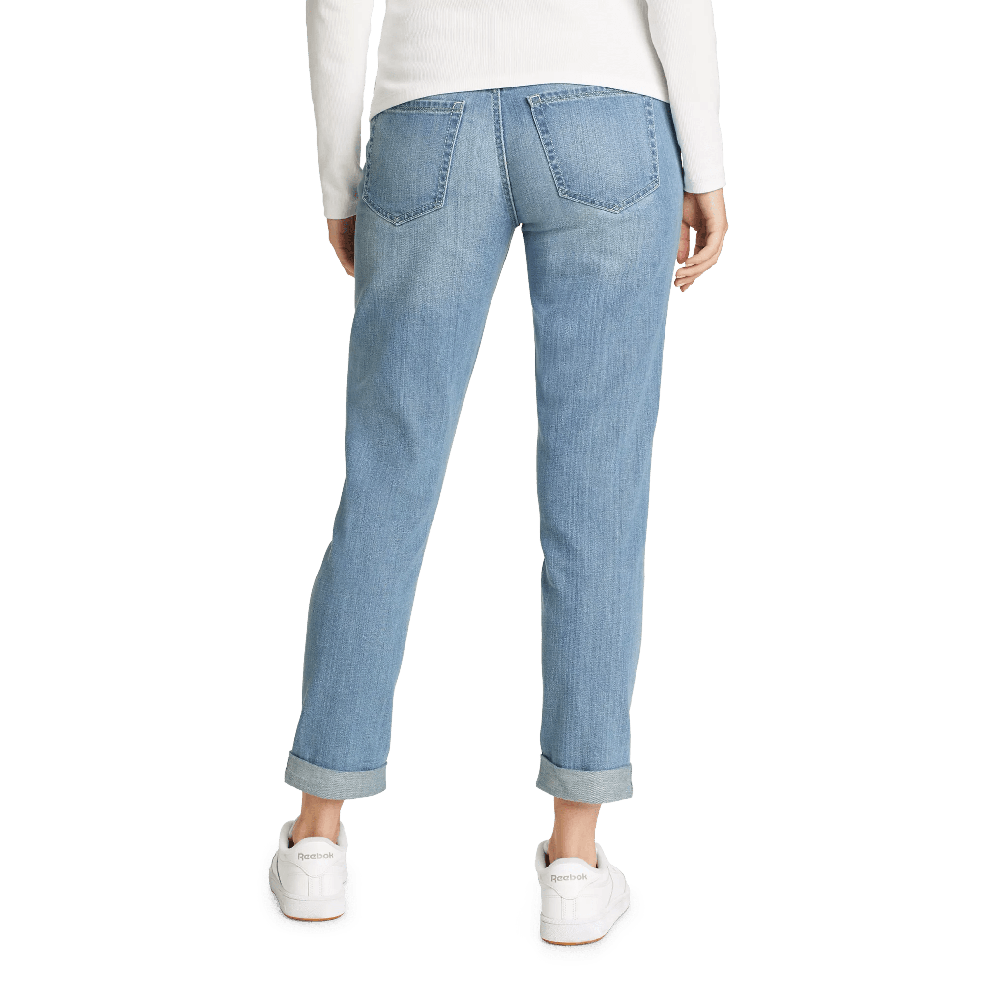 Women's Boyfriend Mid-Rise Jeans - Slim Fit - Image 2