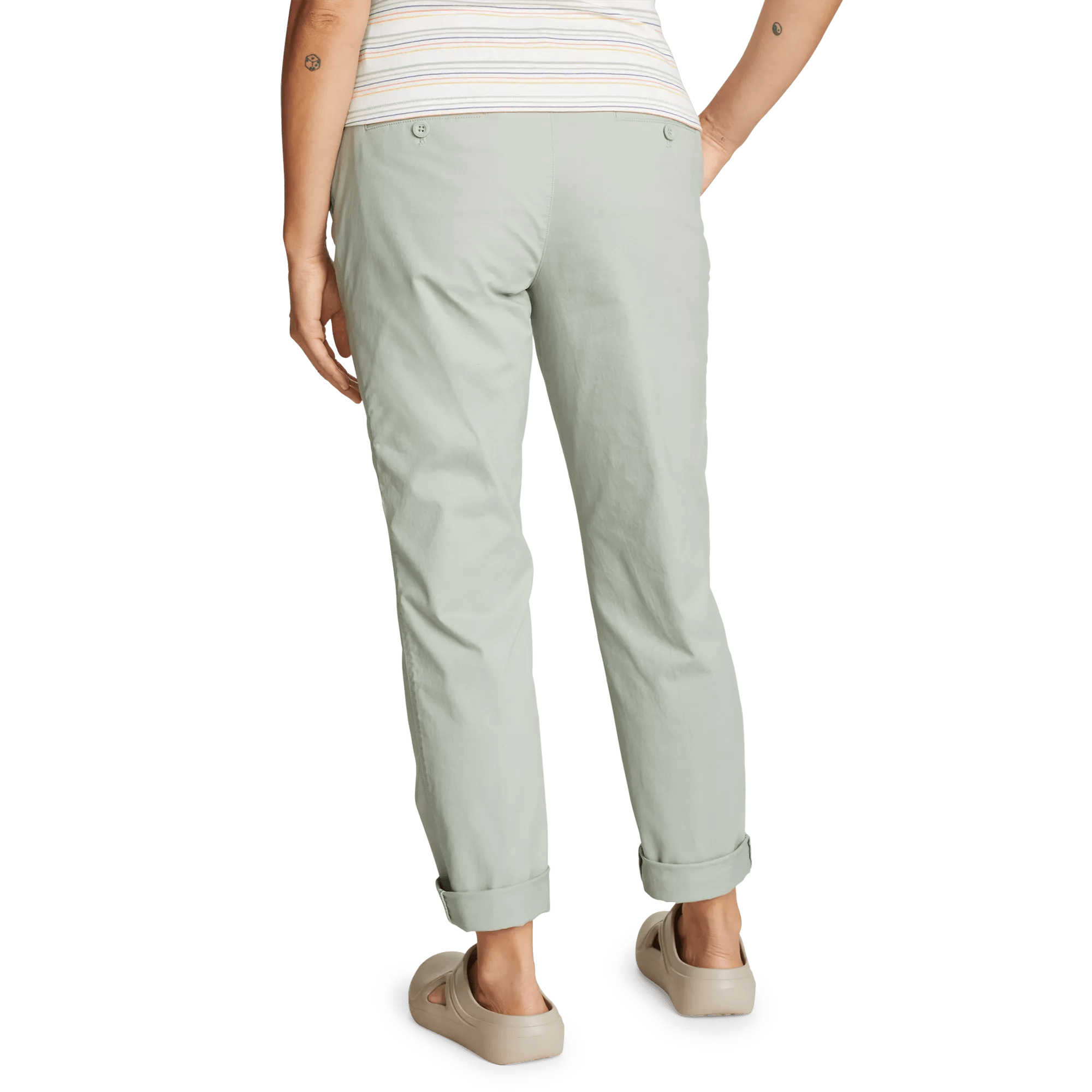 Women's Legend Wash Boyfriend Relaxed Fit Pants - Image 2