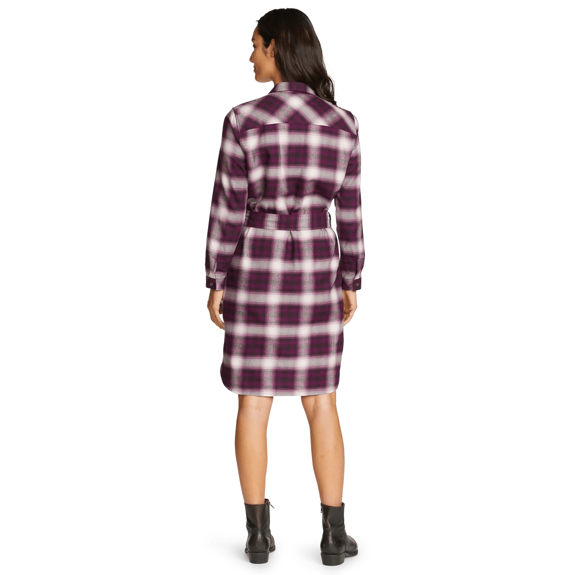 Women's Fremont Flannel Shirt Dress - Image 2
