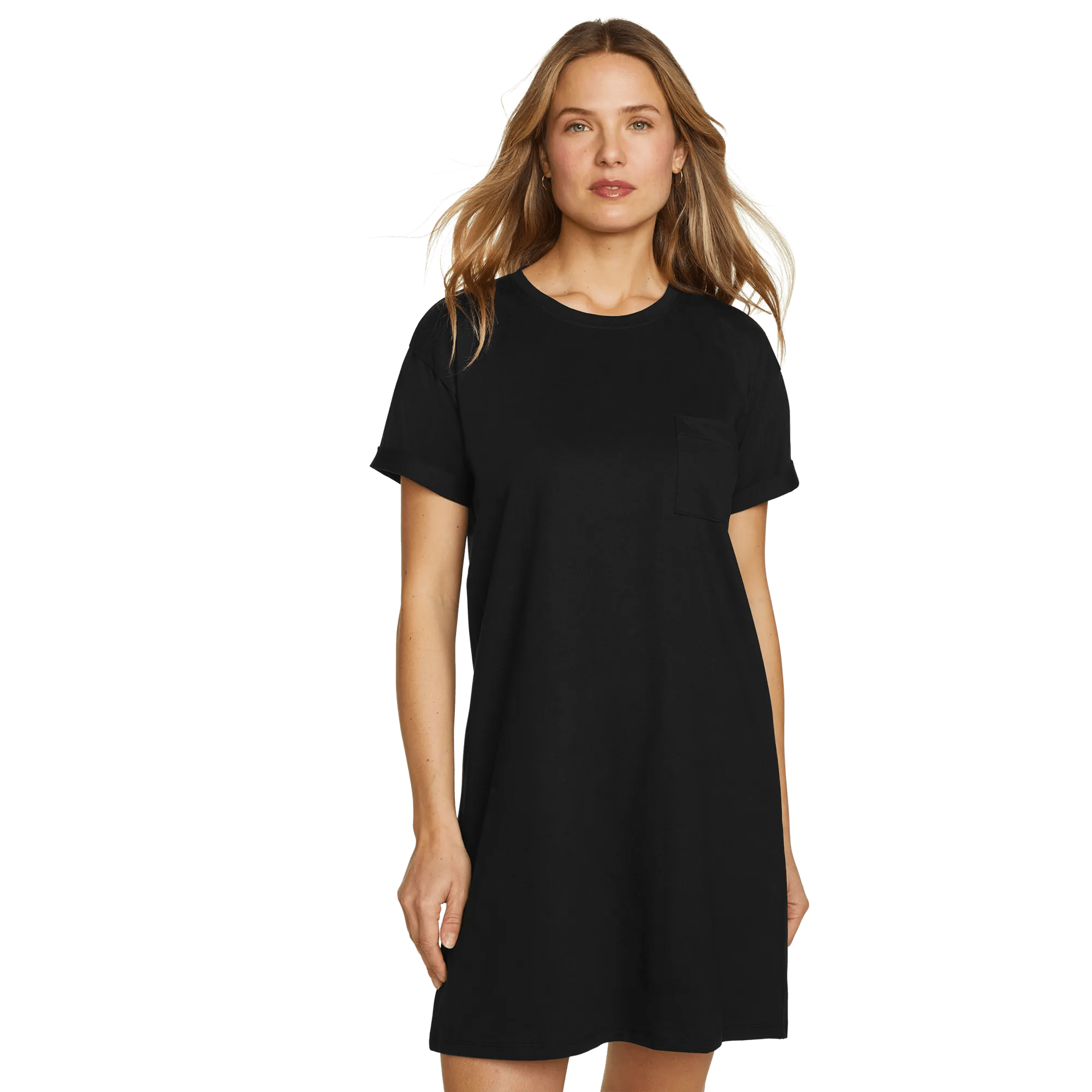 Women's Coast And Climb Short-Sleeve Pocket T-Shirt Dress - Image 3