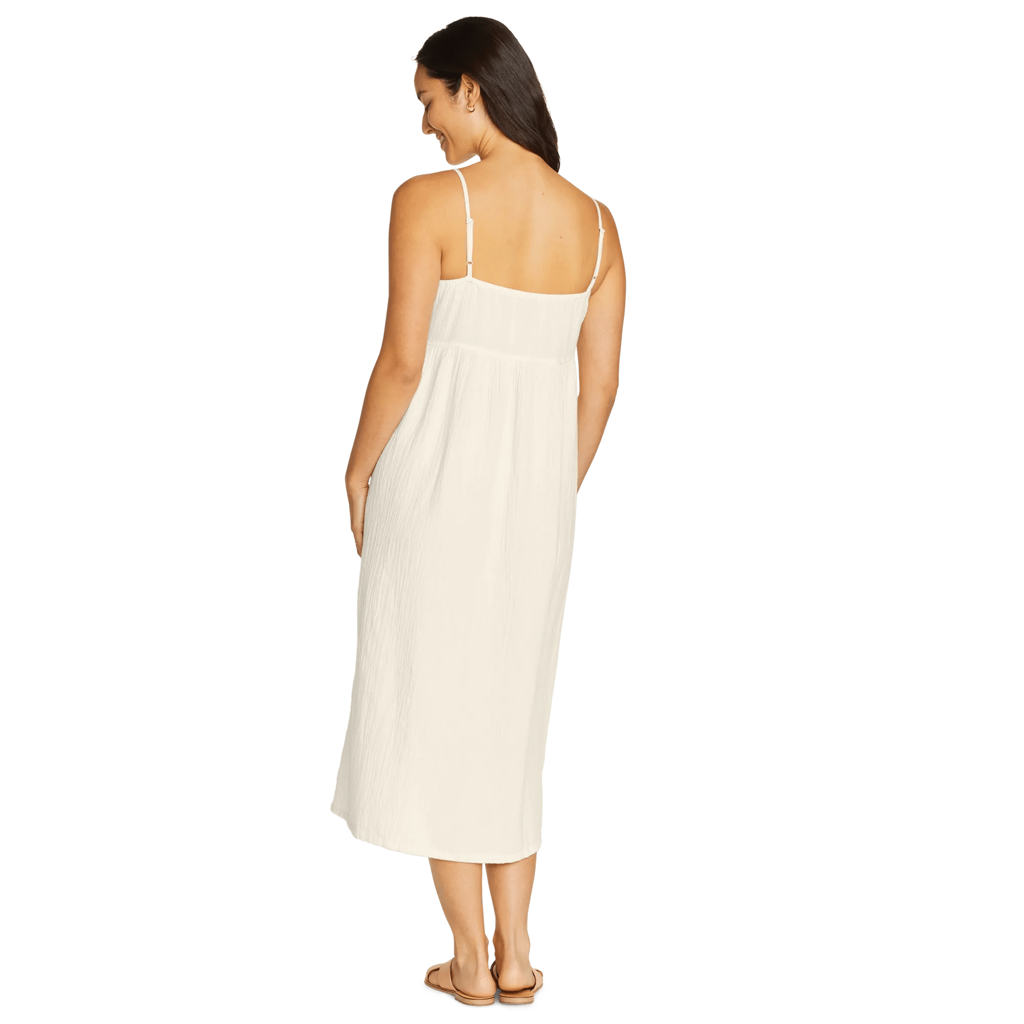 Women's Woven Texture Dress - Image 2