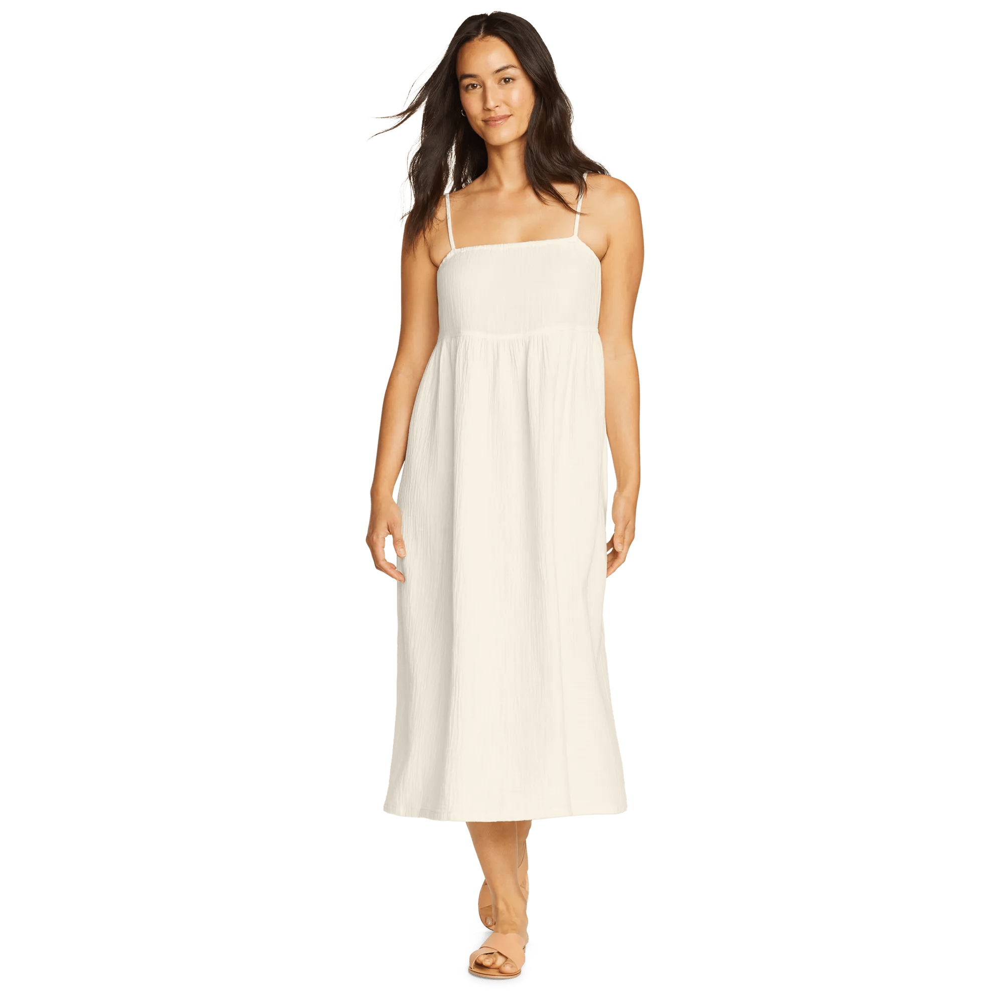 Women's Woven Texture Dress - Image 3