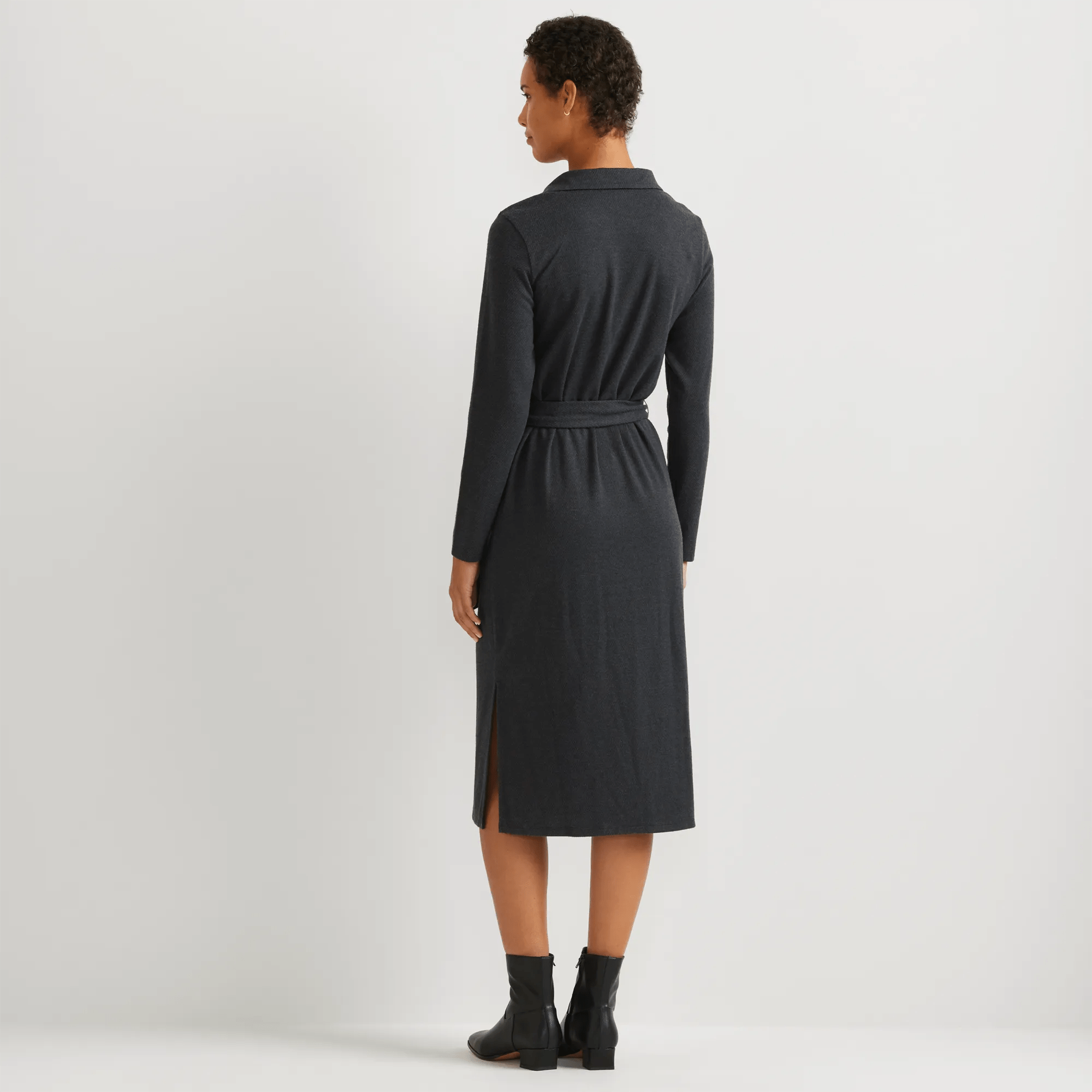 Women's Soft Knit Midi Dress - Image 2