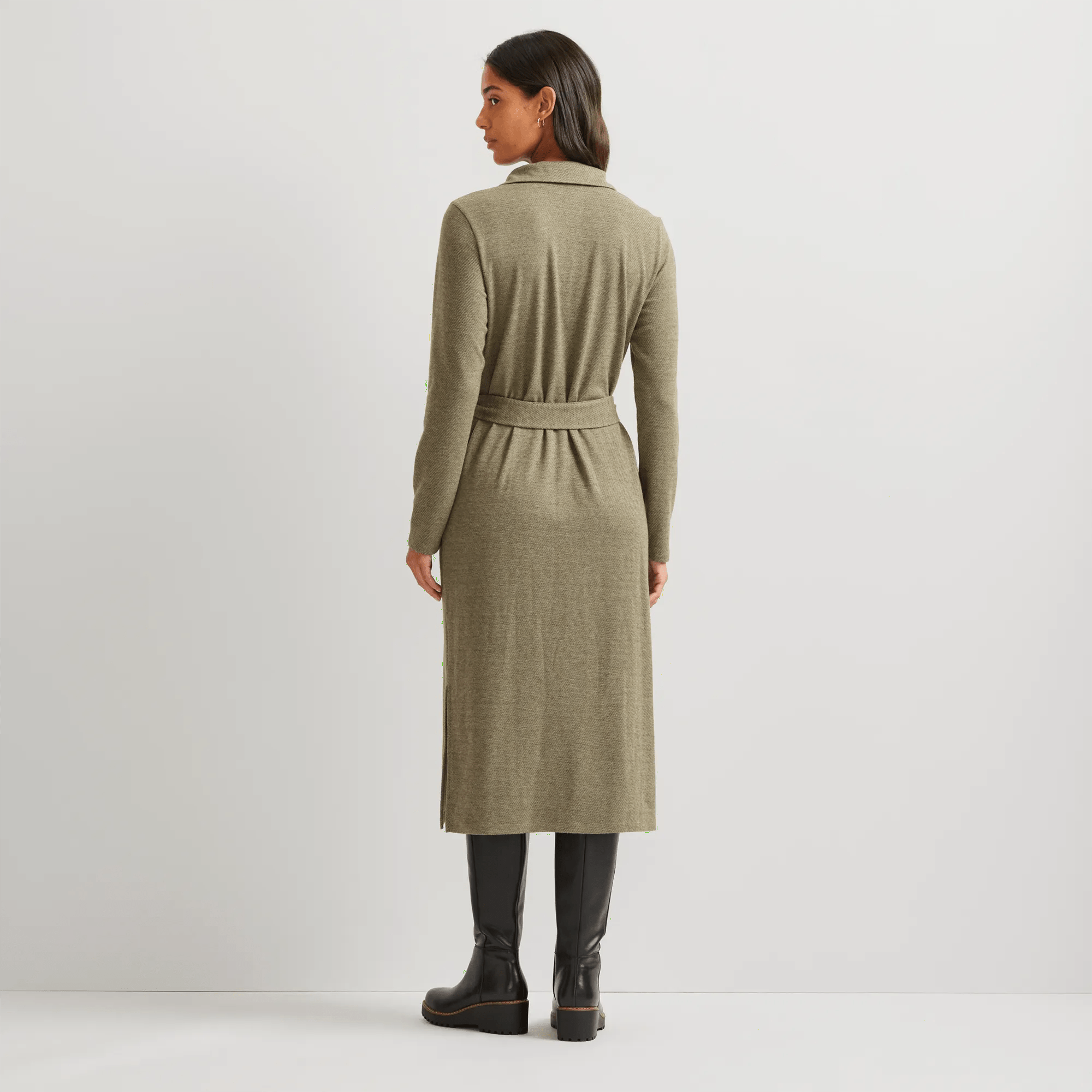 Women's Soft Knit Midi Dress - Image 2