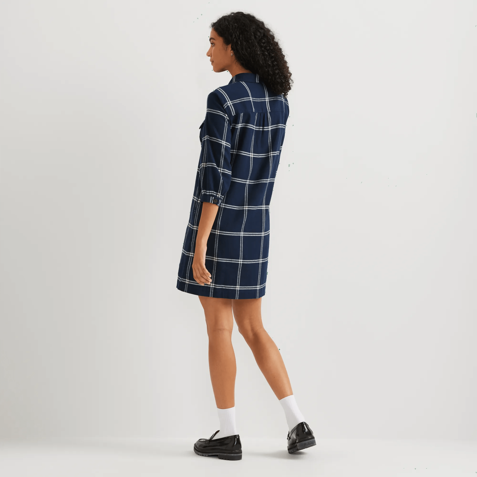 Women's Field Flex Flannel Shirt Dress - Image 2