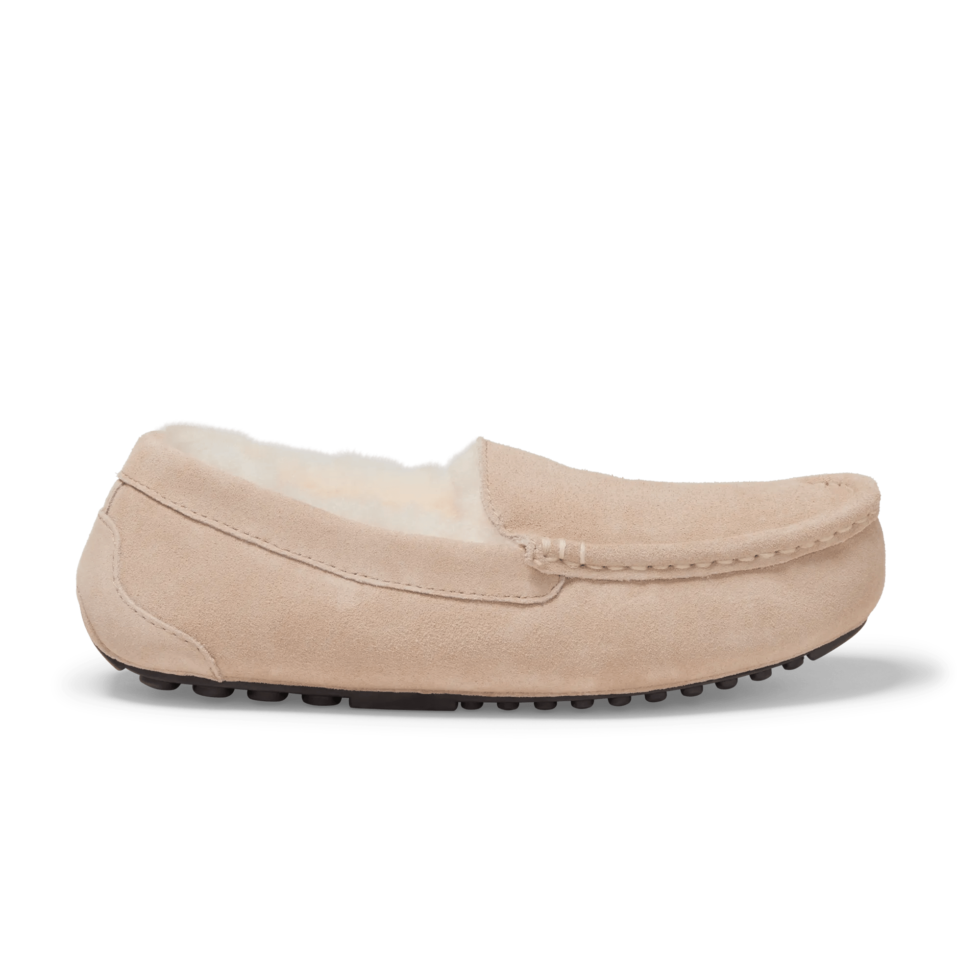 Women's Shearling Moccasin Slippers - Image 2